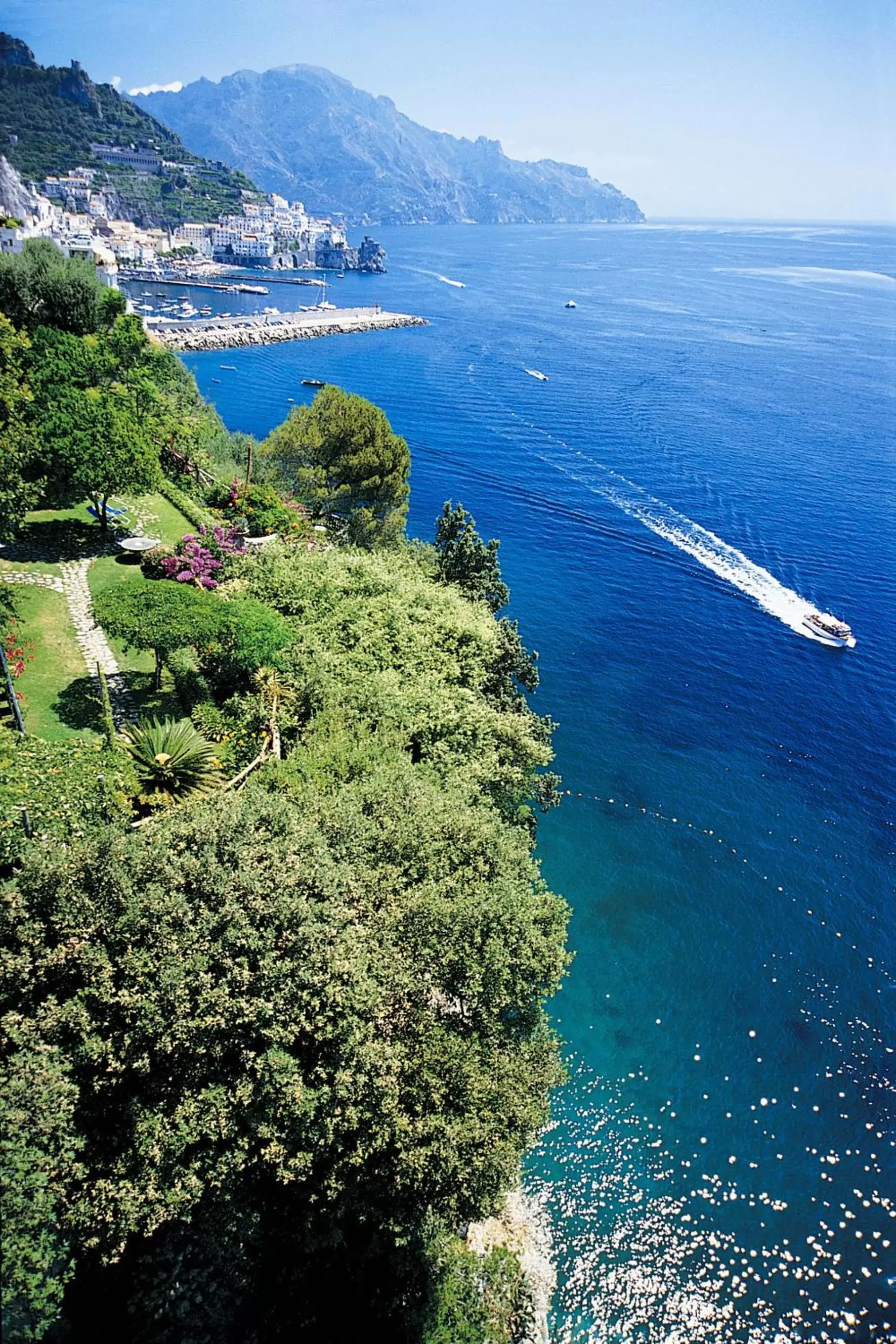 Facade/entrance, Bird's-eye View in Hotel Santa Caterina