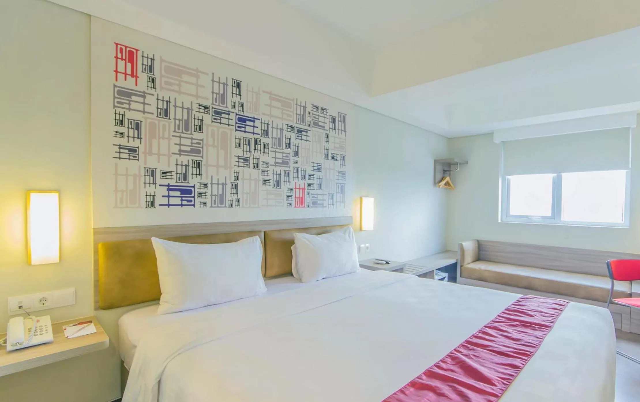 Bed in Grand Cordela Hotel Bandung