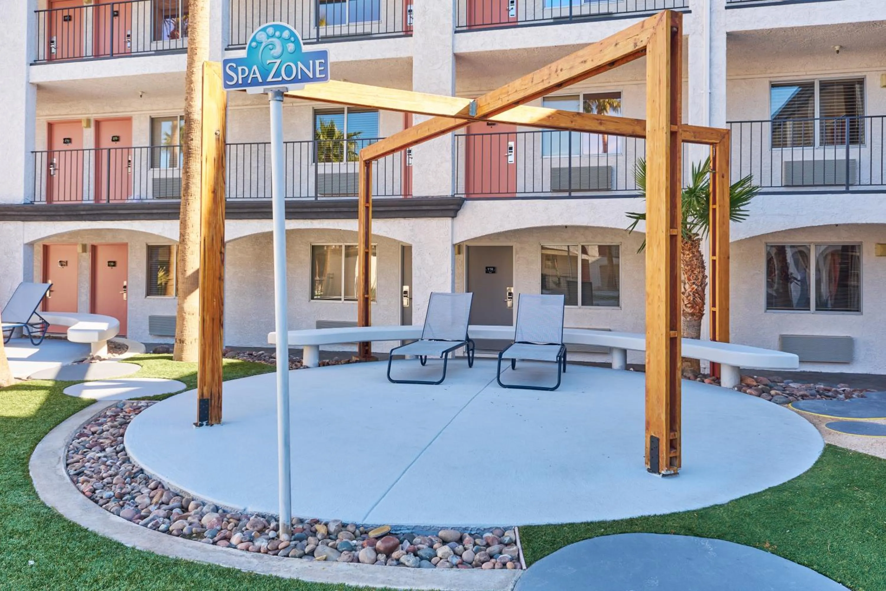 Seating area in Aqua Soleil Hotel and Mineral Water Spa