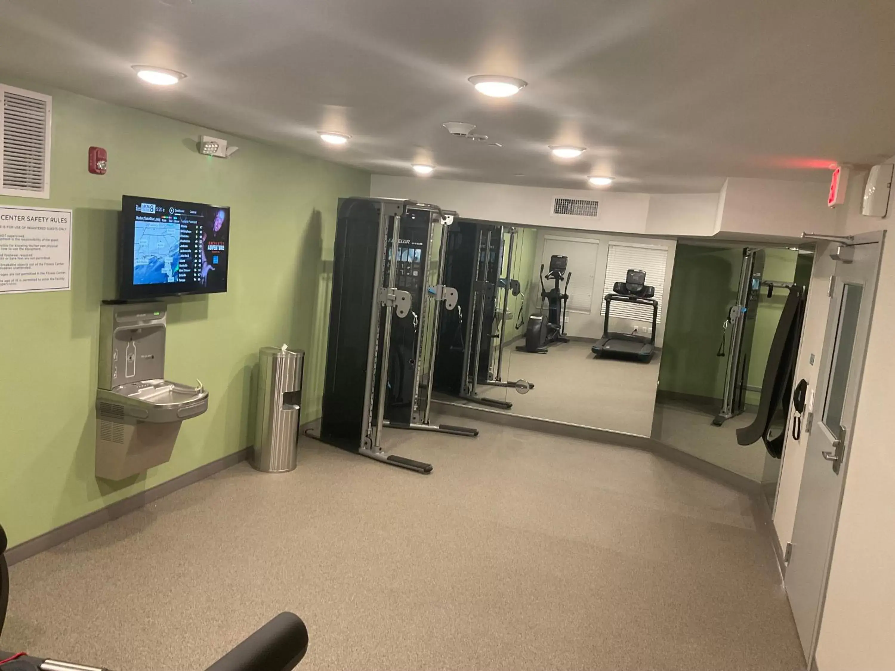 Fitness centre/facilities in WoodSpring Suites Hermitage - Nashville Airport