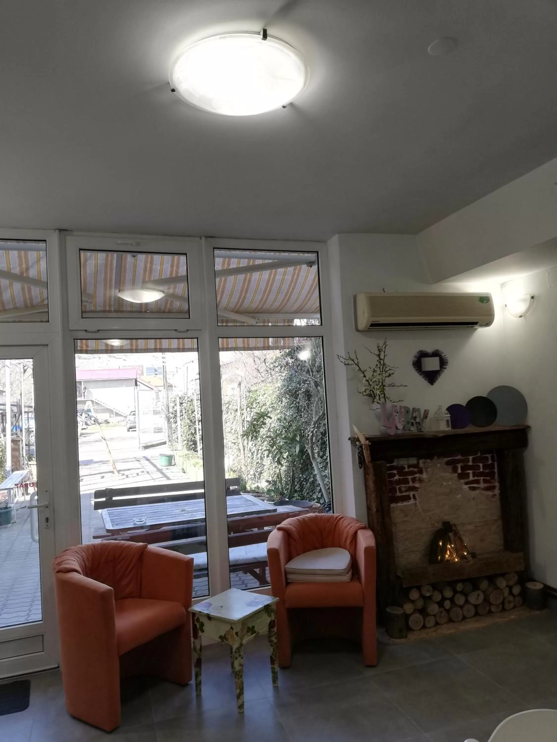 Seating area in Hotel Fala Zagreb