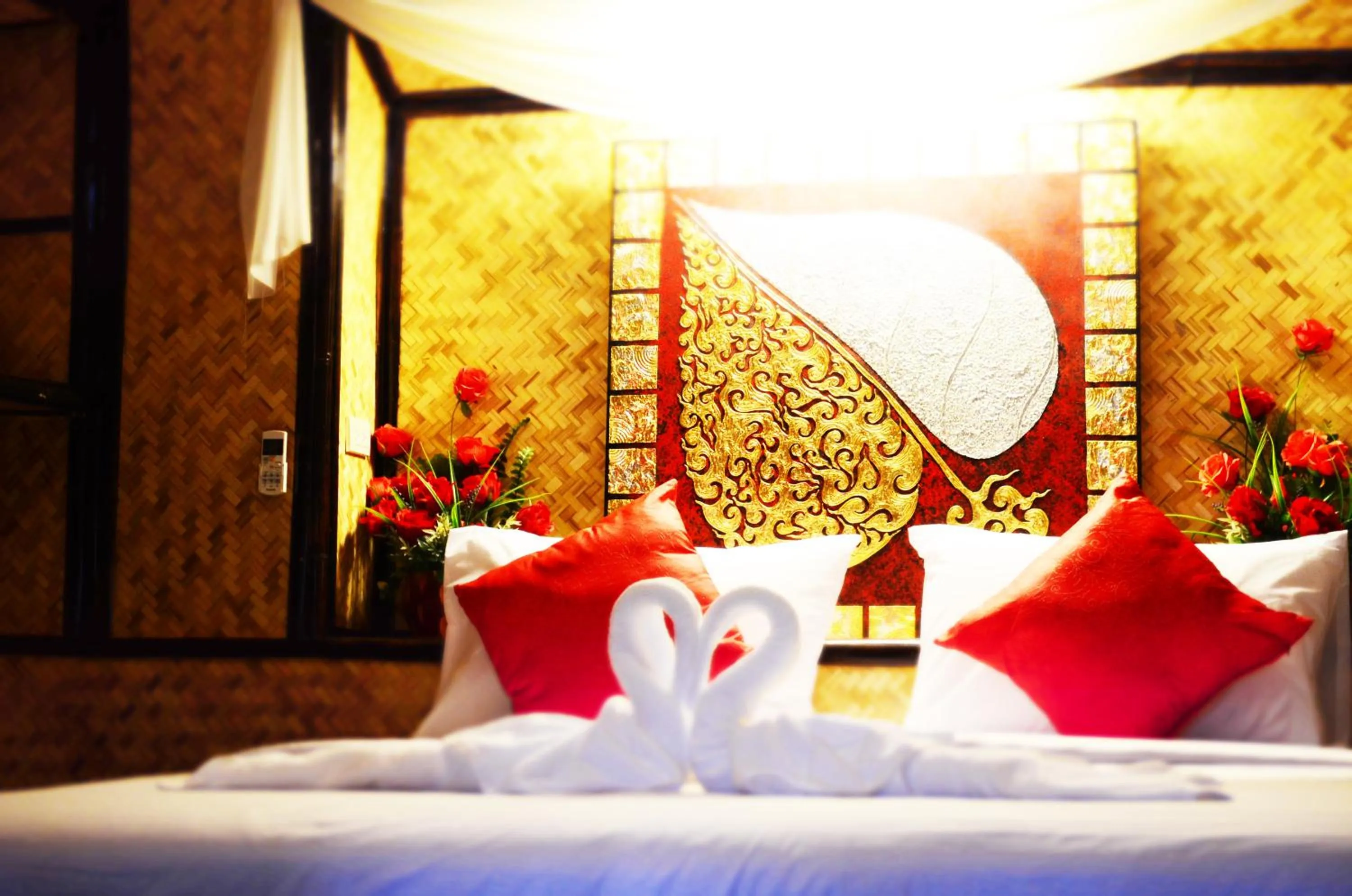 Bedroom, Bed in Eco Lanta Hideaway Beach Resort