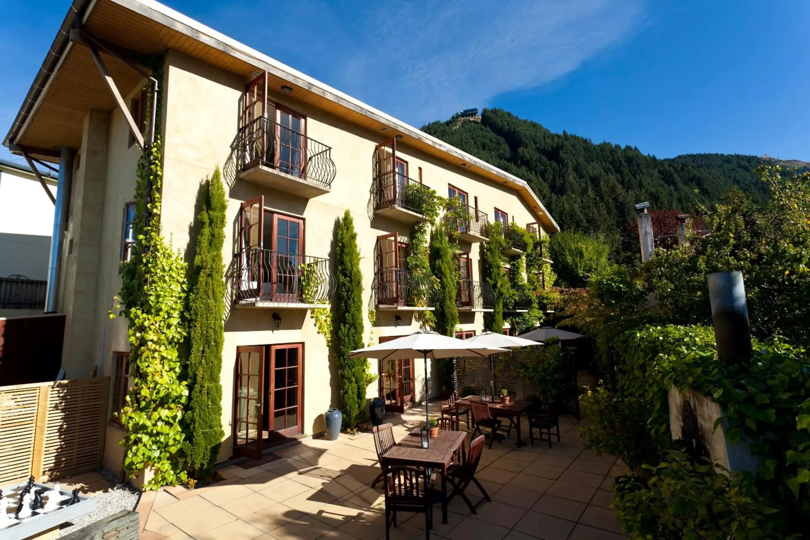 Balcony/Terrace, Property Building in Browns Boutique Hotel