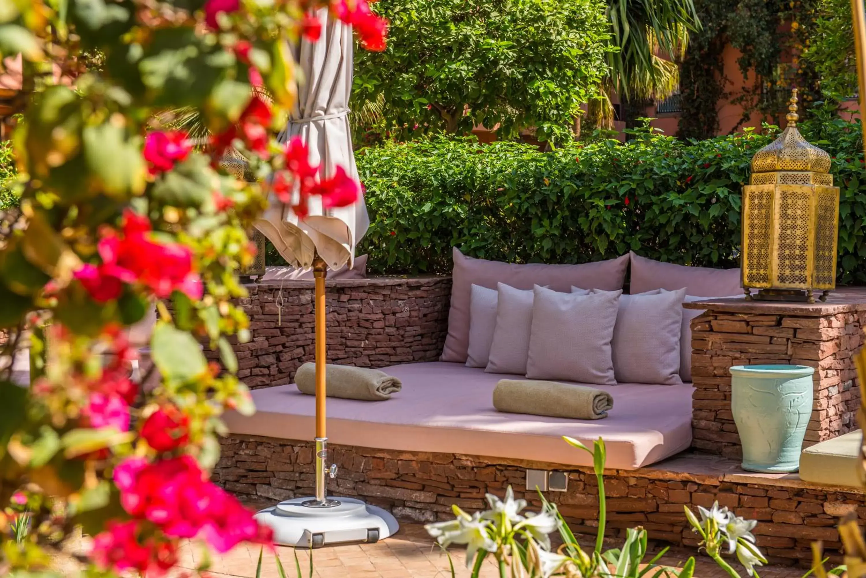 Garden in Sofitel Marrakech Lounge and Spa