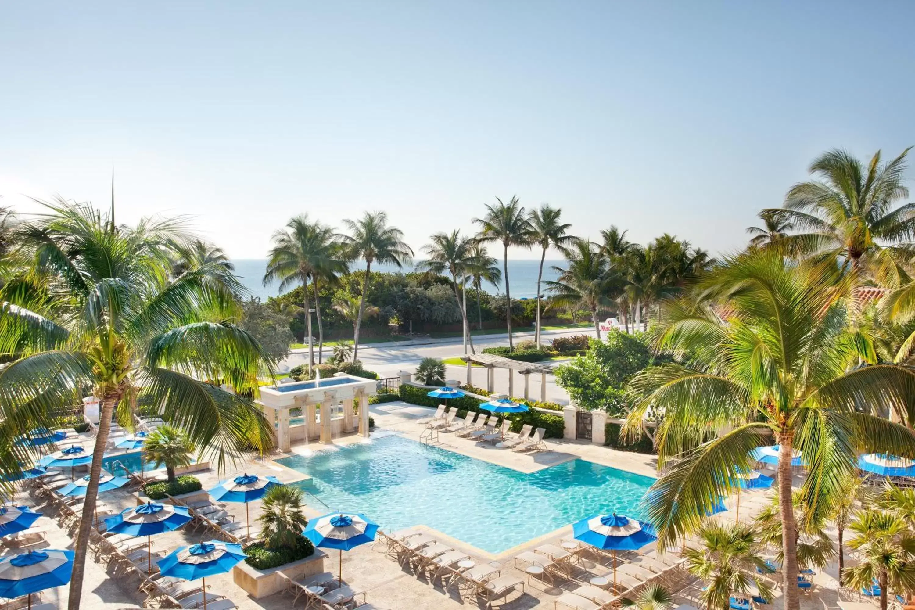 Bird's eye view, Pool View in Opal Grand Oceanfront Resort & Spa