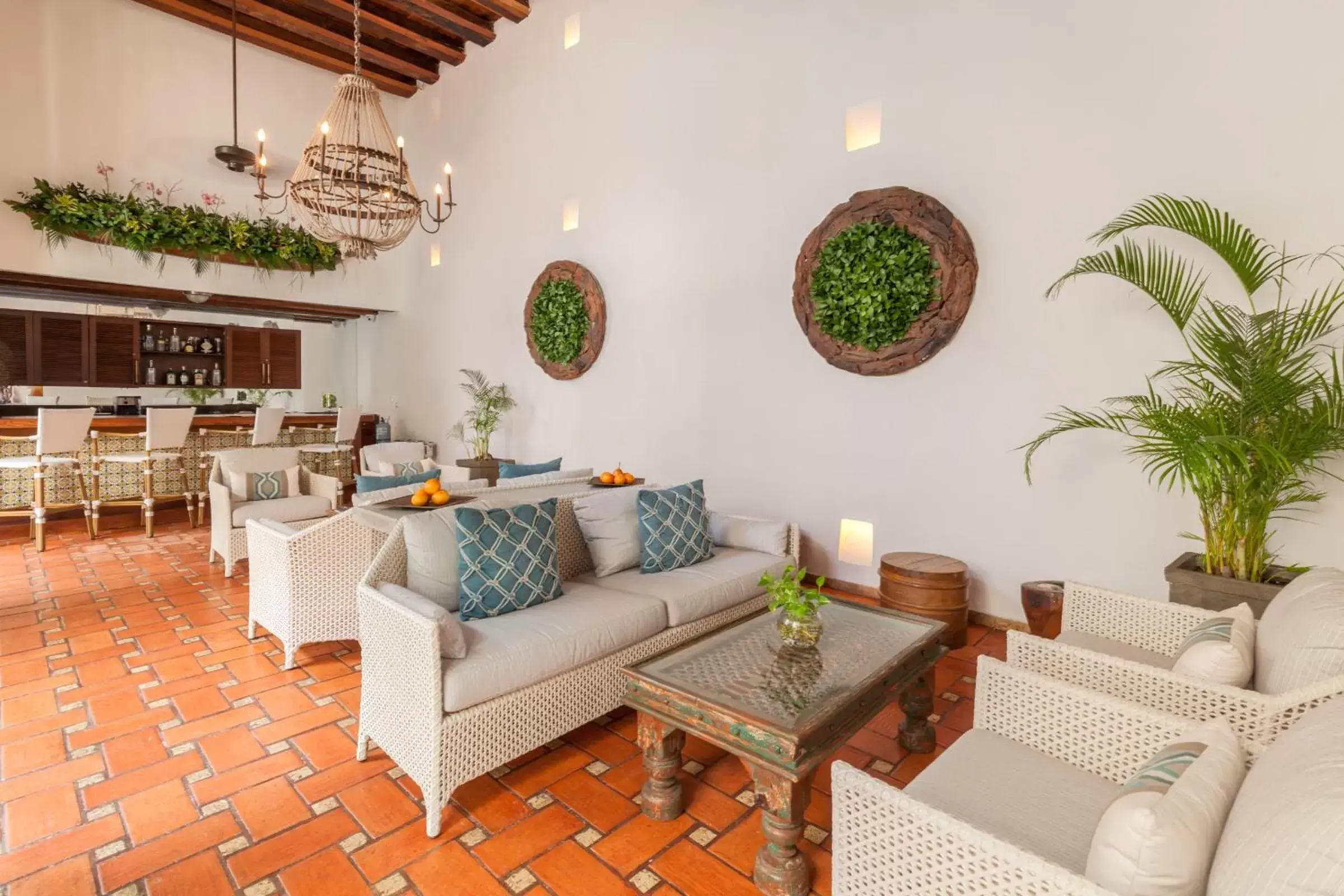 Lounge or bar, Seating Area in Hotel Casa San Agustin