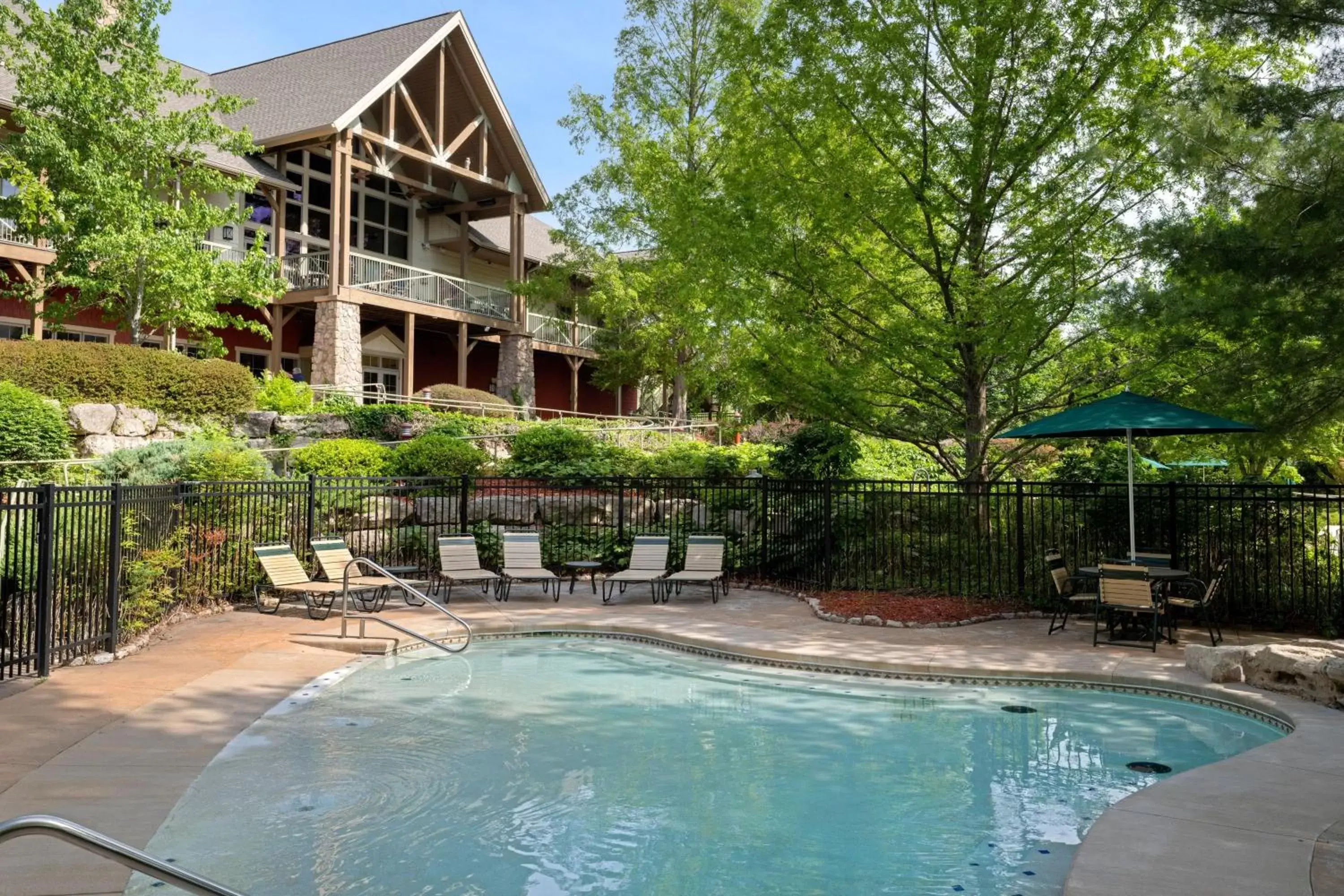 Swimming Pool in Marriott's Willow Ridge Lodge