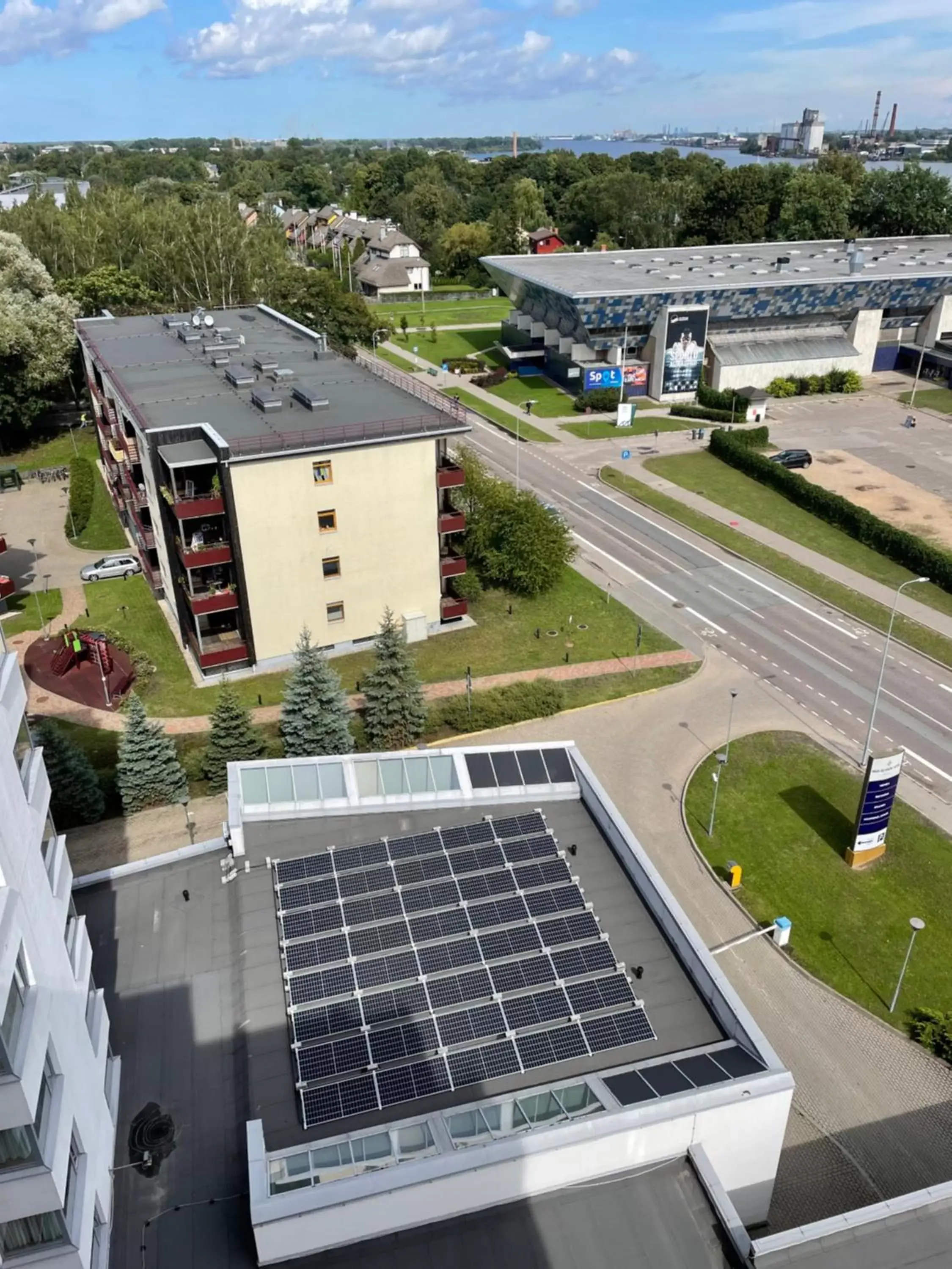 Bird's-eye View in Riga Islande Hotel with FREE Parking