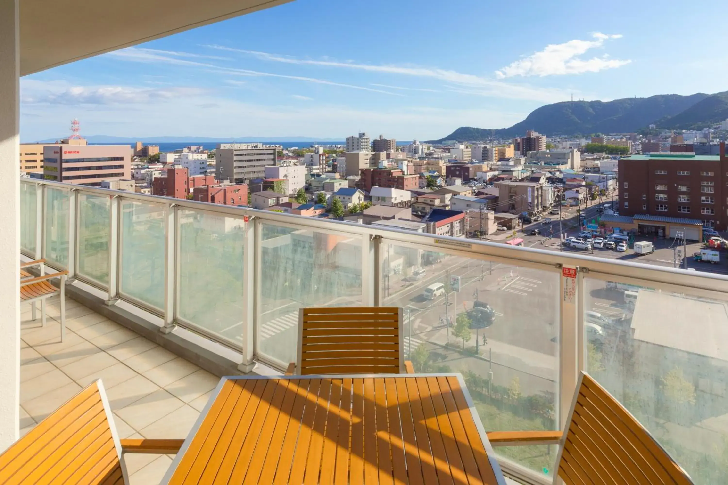 Balcony/Terrace in Hakodate Danshaku Club Hotel & Resorts