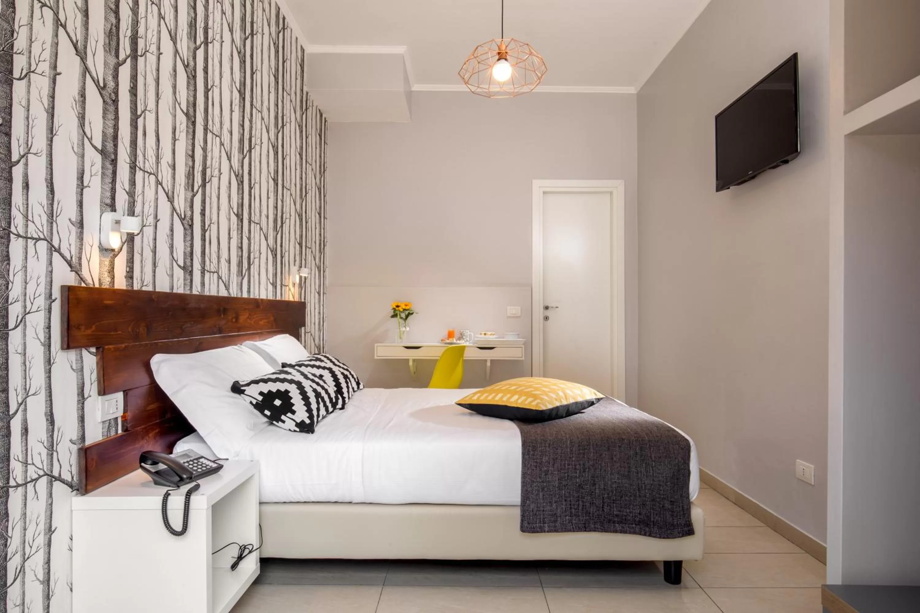 Decorative detail, Bed in Urban Garden Hotel