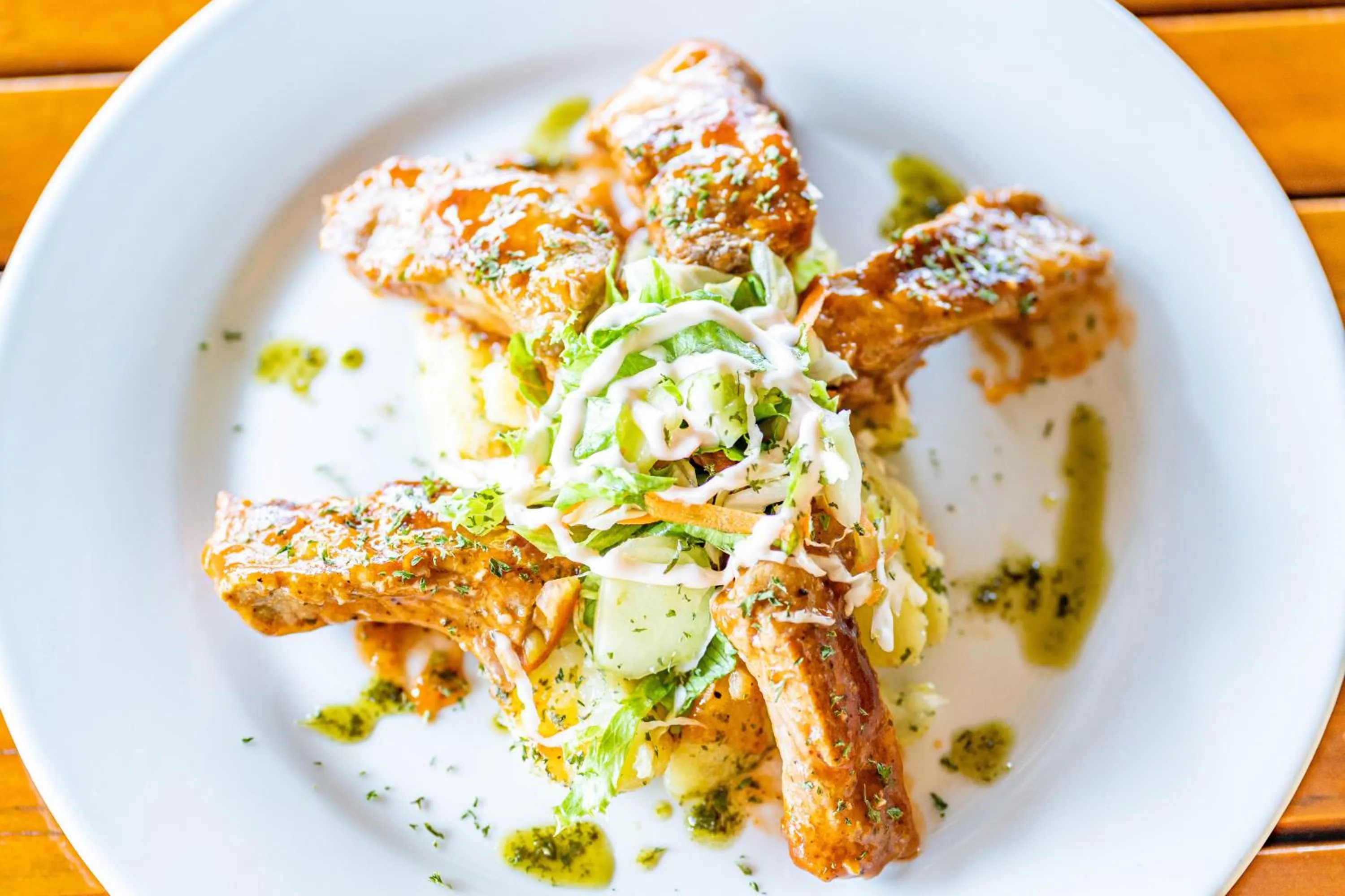 Restaurant/places to eat in Grooms Beach Villa & Resort