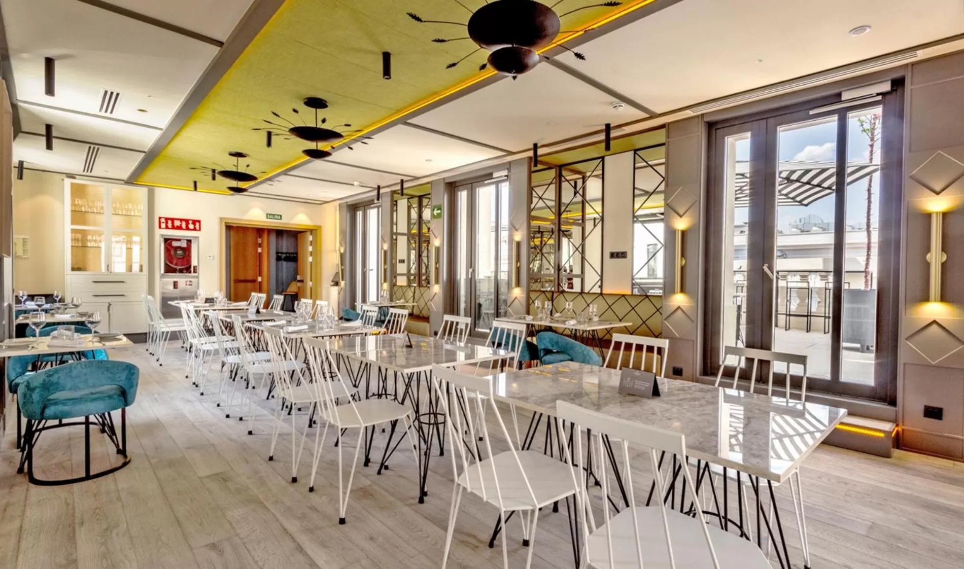 Restaurant/places to eat in Pestana CR7 Gran Vía Madrid