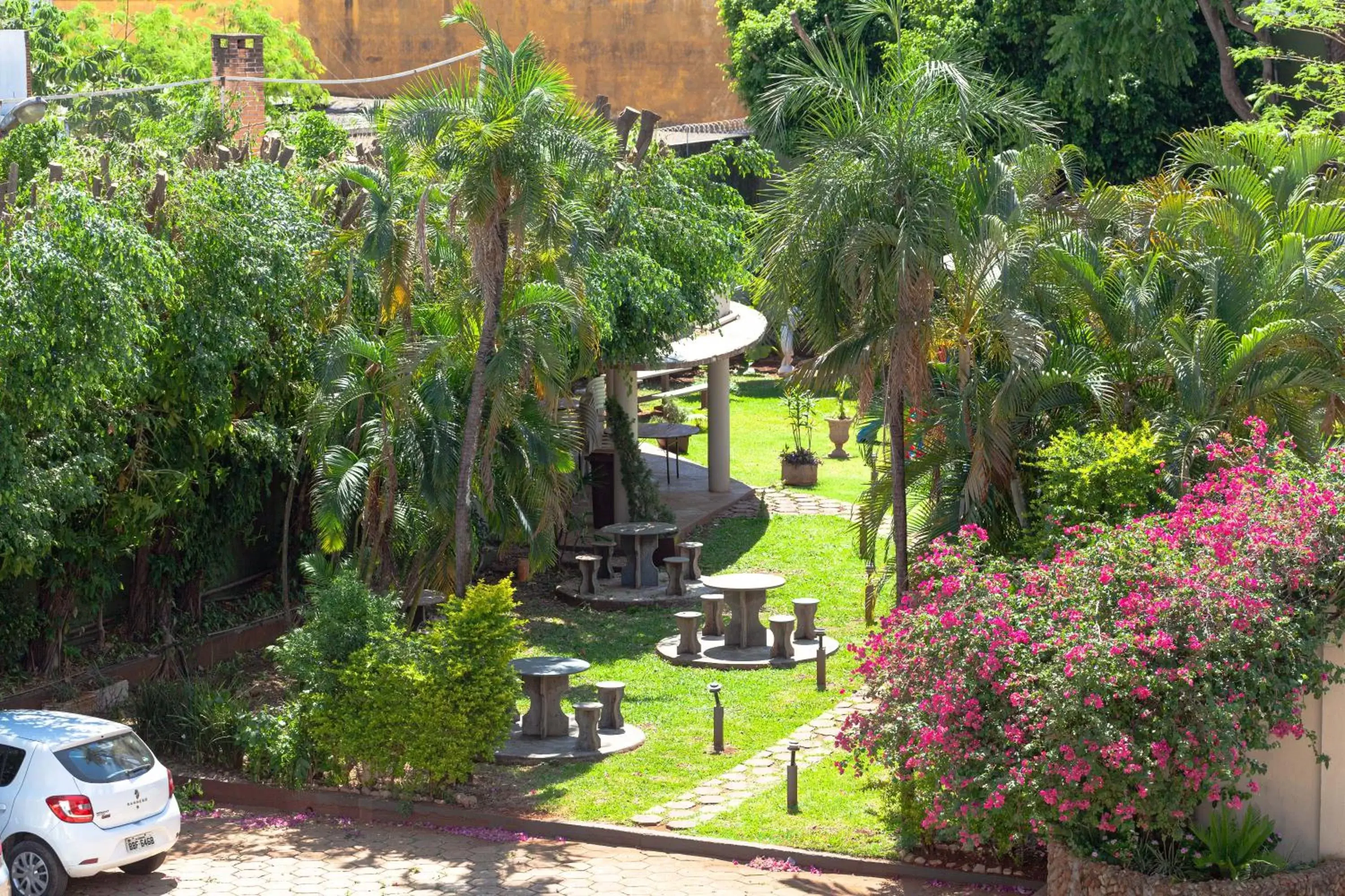 BBQ facilities, Bird's-eye View in Hotel Foz do Iguaçu