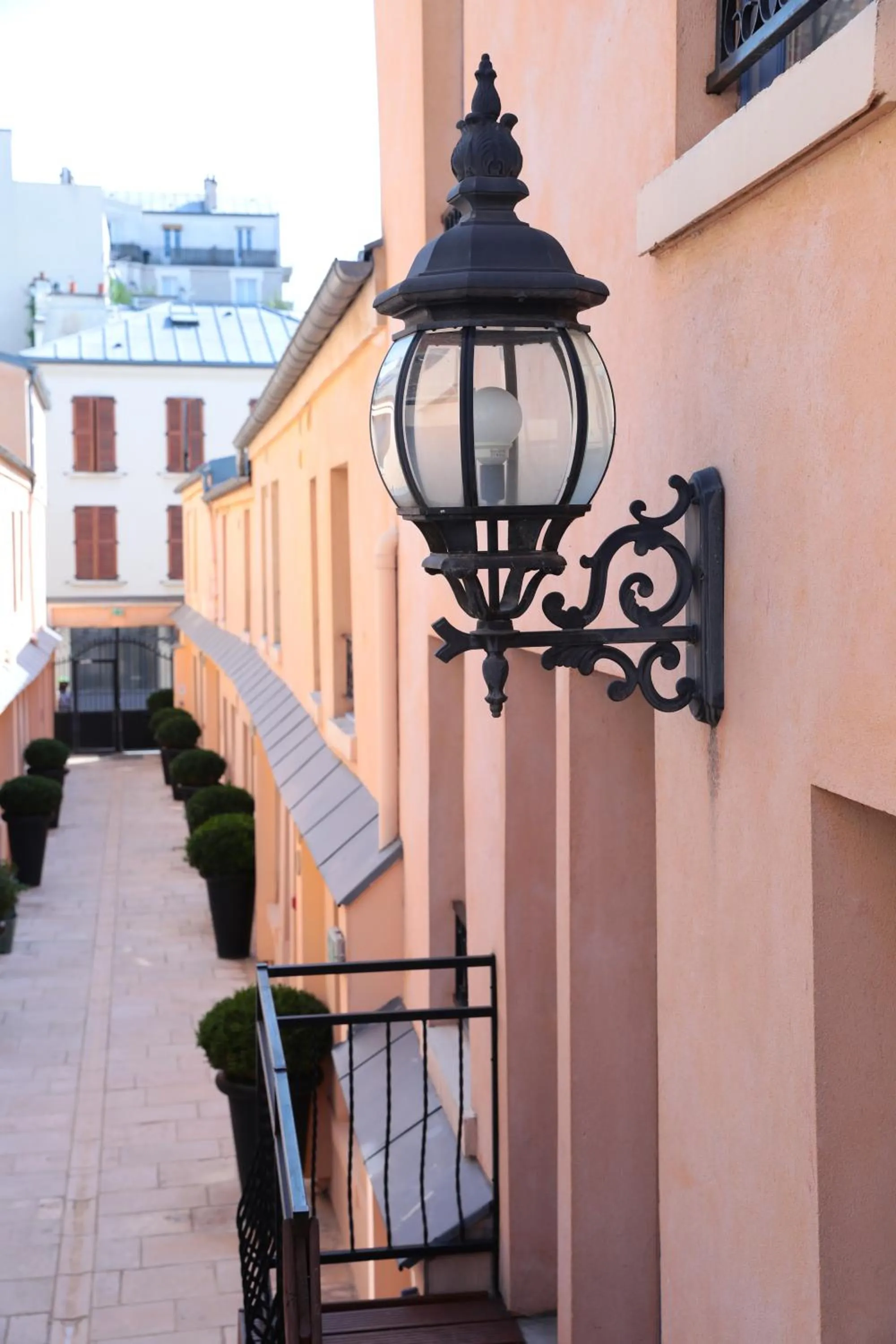 Balcony/Terrace in Hotel De L'Horloge
