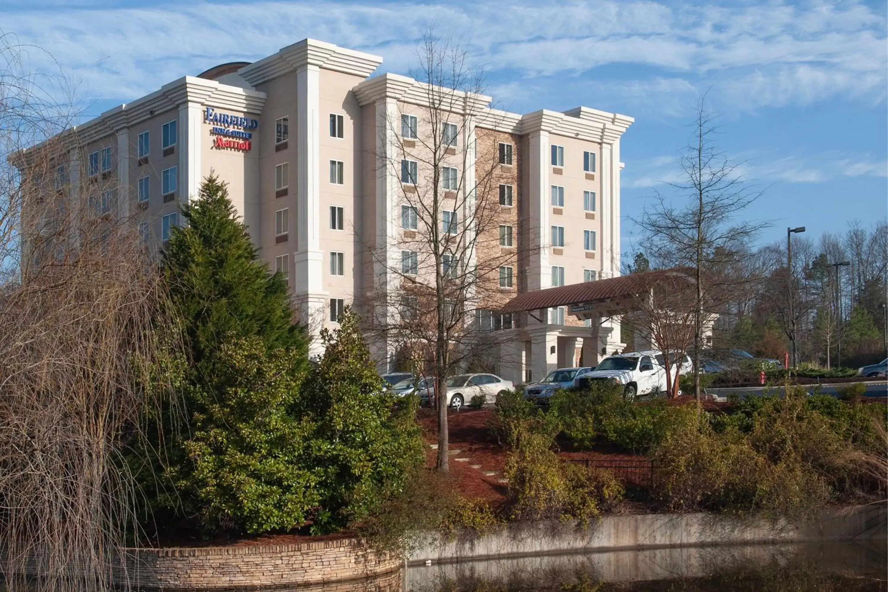 Property Building in Fairfield Inn and Suites by Marriott Durham Southpoint