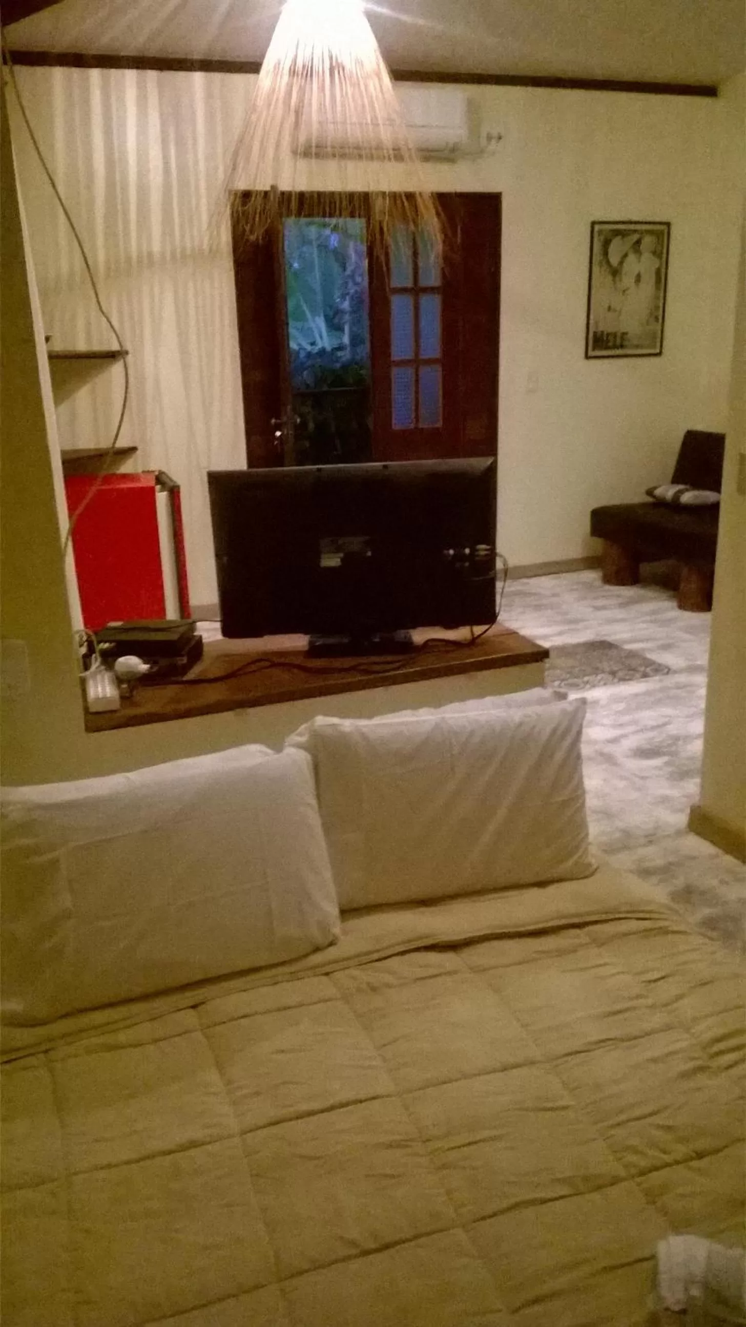 Bed in Pousada do Sonho