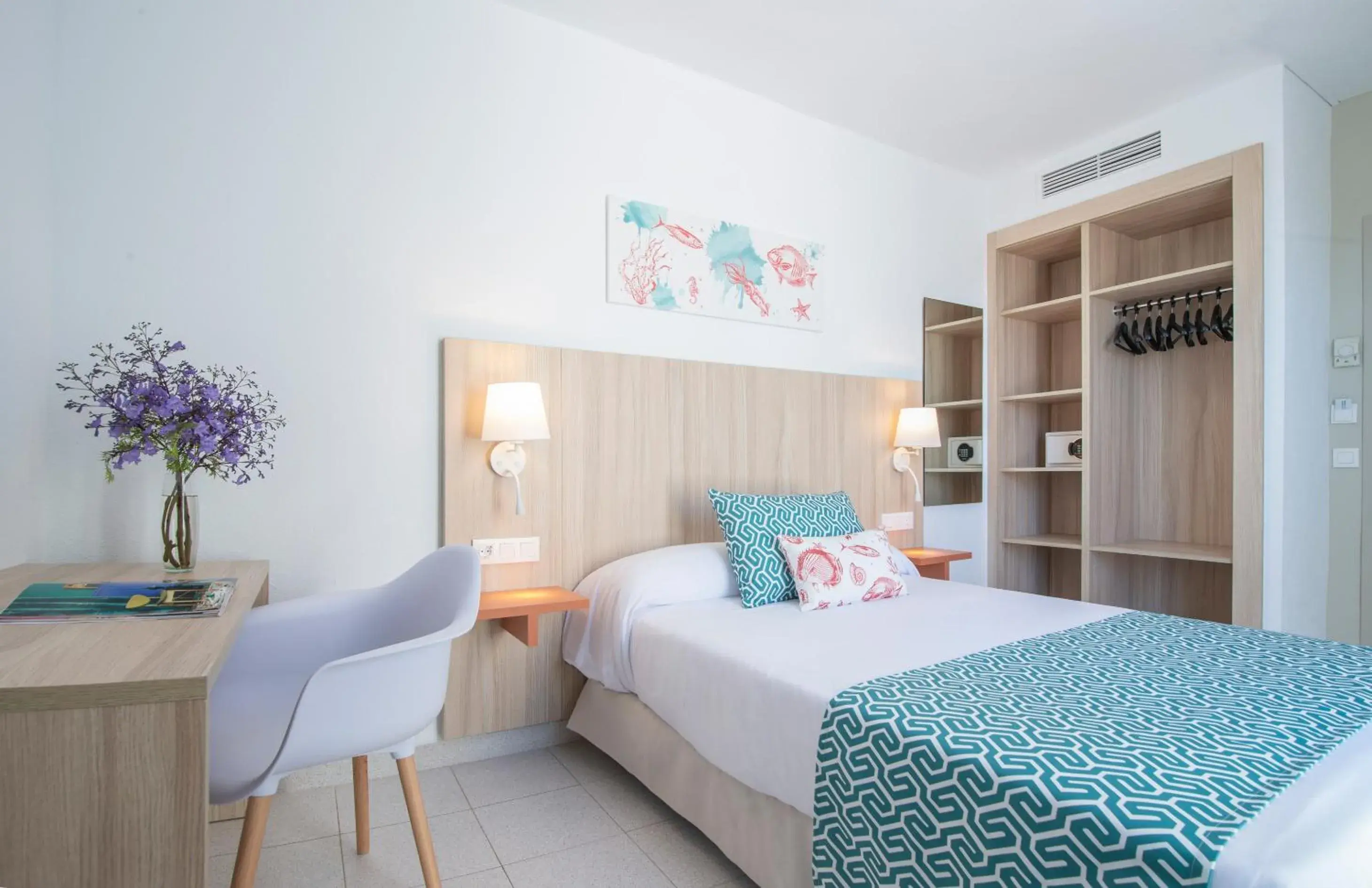 Bedroom, Bed in Hotel Vistamar by Pierre & Vacances
