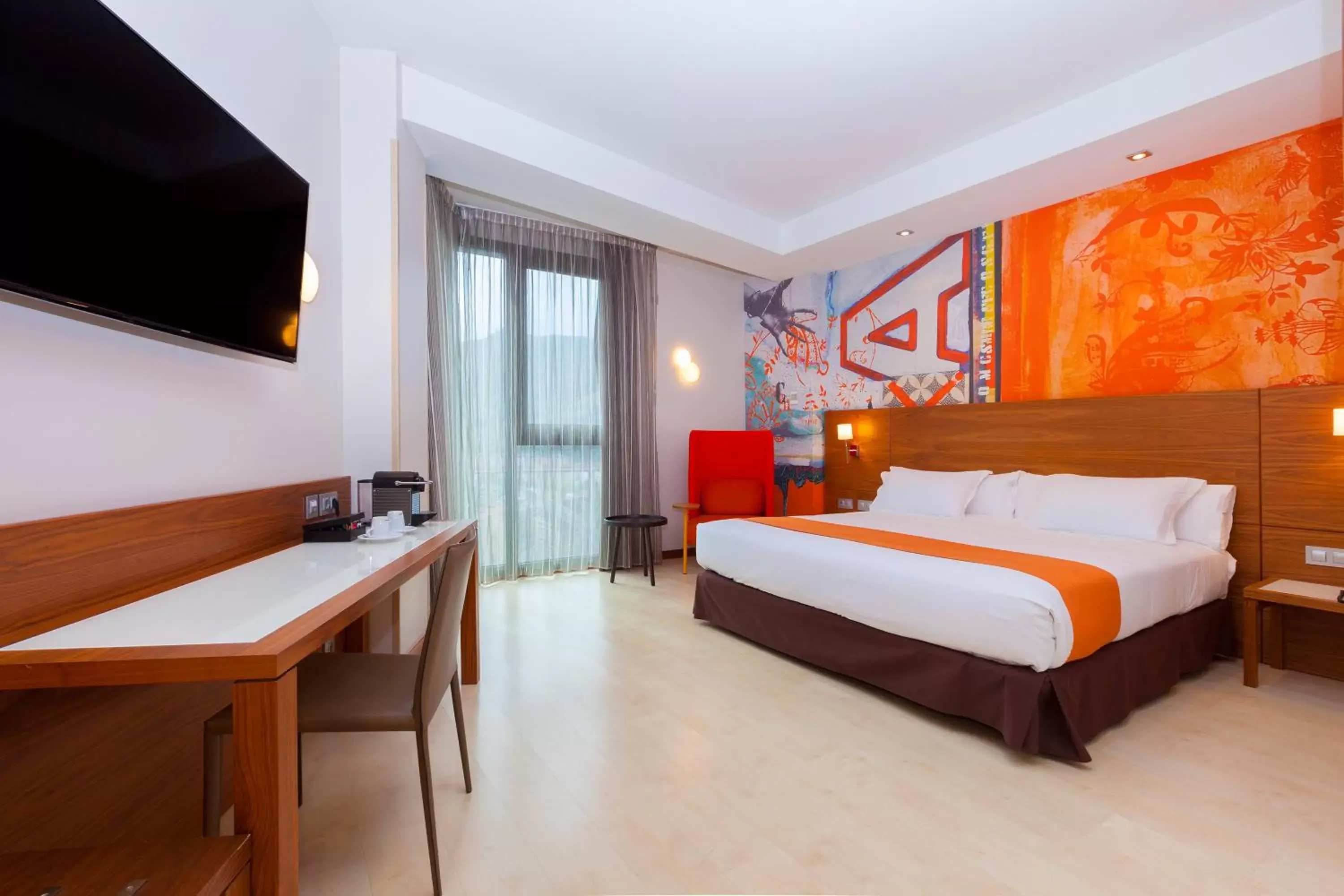 Bed in Spirit Hotel Gran Bilbao Bed in Spirit Hotel Gran Bilbao