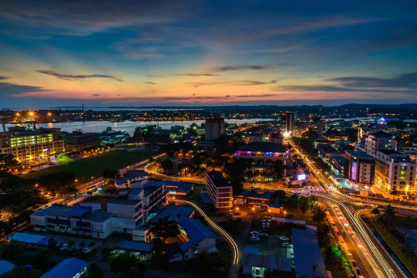 Nearby landmark, Bird's-eye View in Hotel Labuan Point