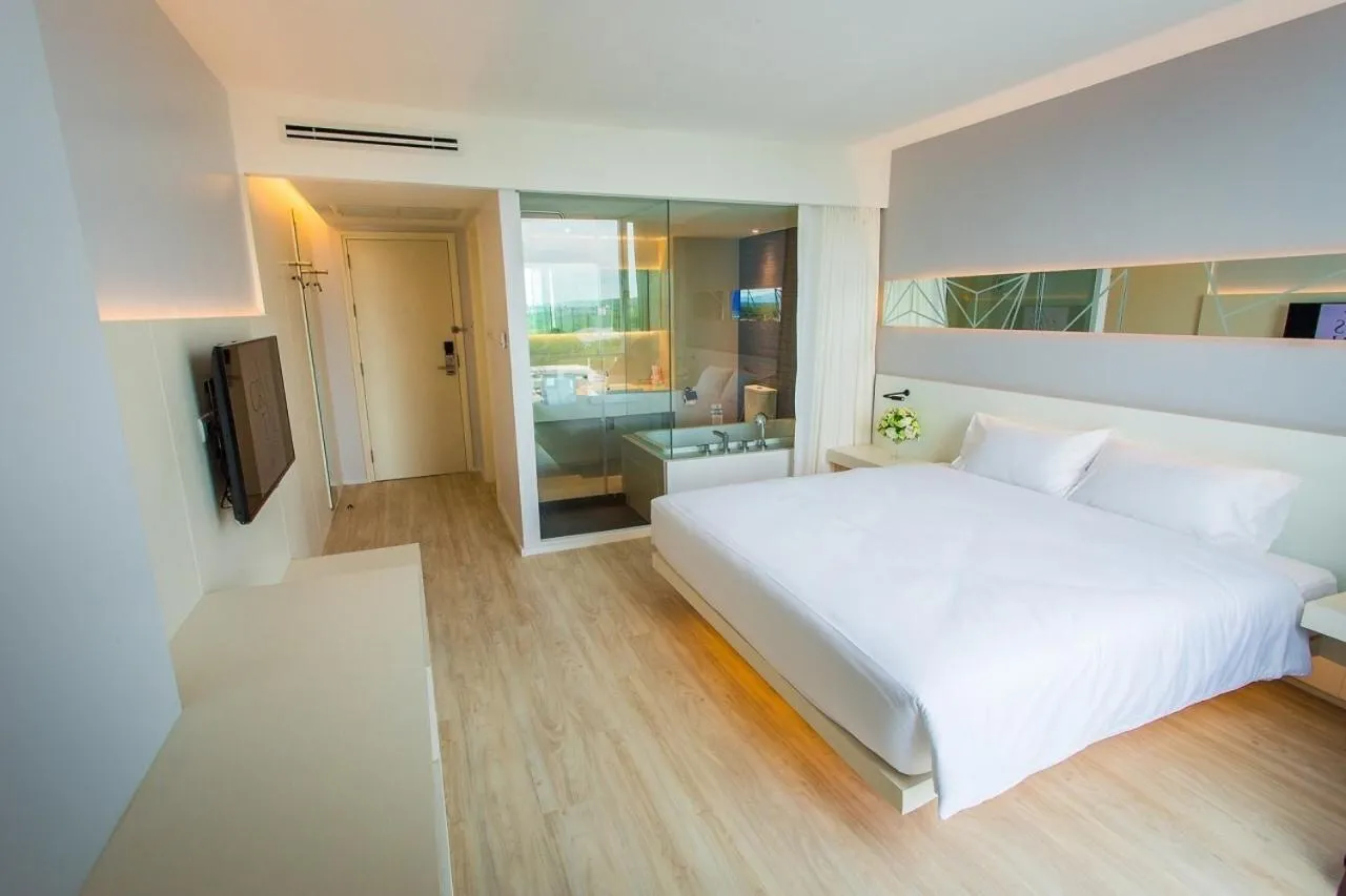 Photo of the whole room, Bed in Crystal Hotel Hat Yai