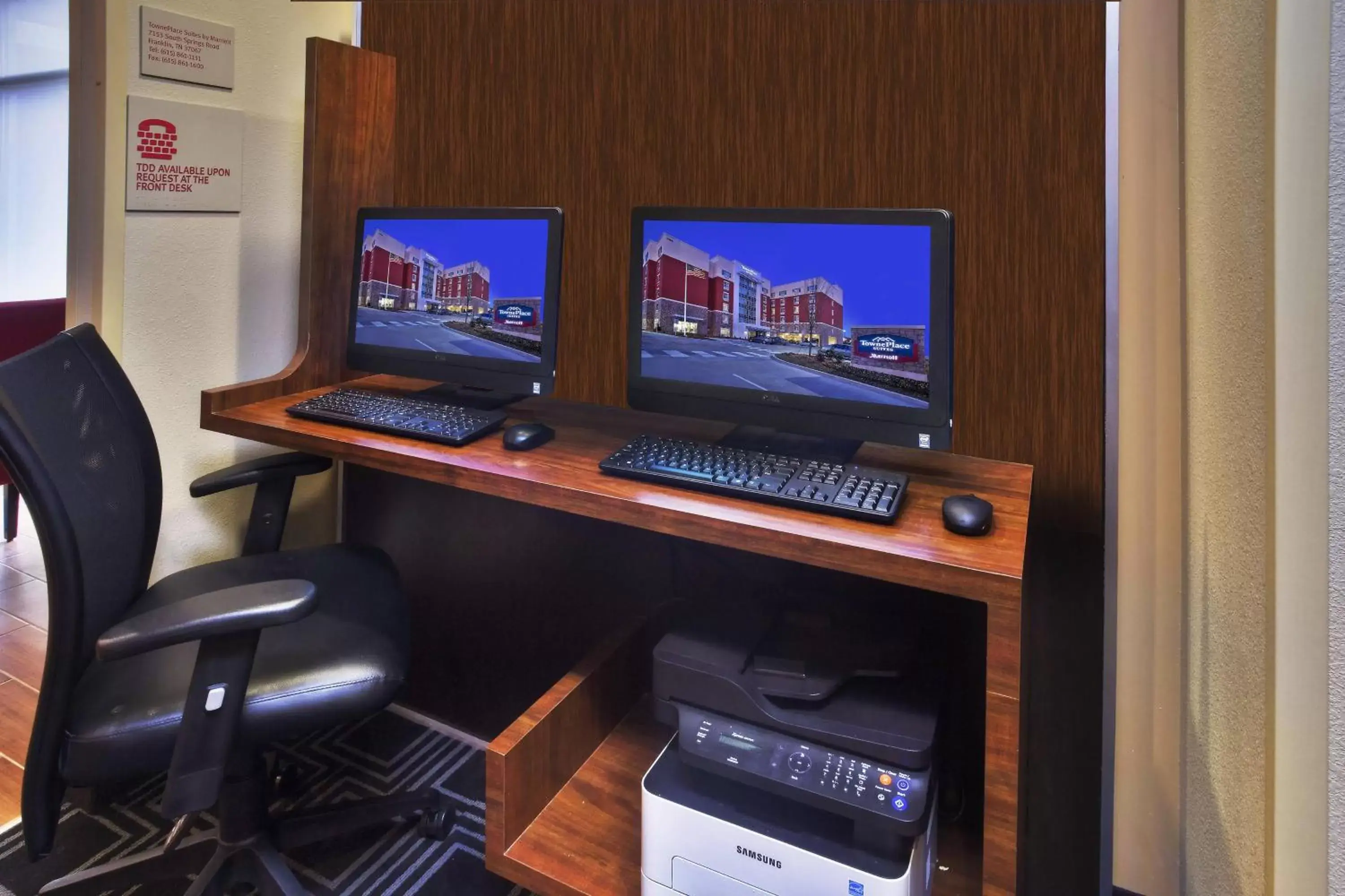 Business facilities, Business Area/Conference Room in TownePlace Suites by Marriott Franklin Cool Springs