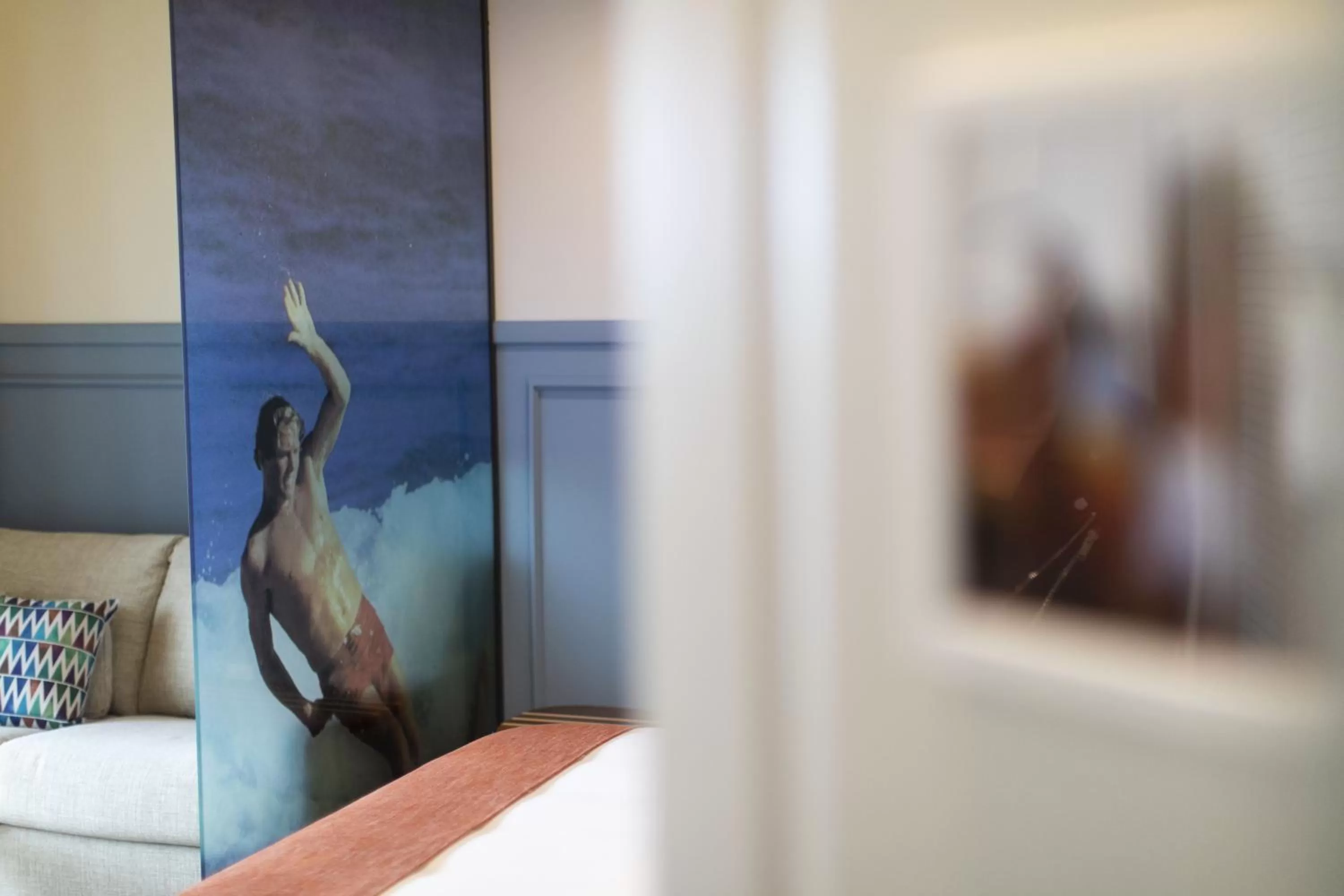 Decorative detail, Bed in Hotel Mi Norte