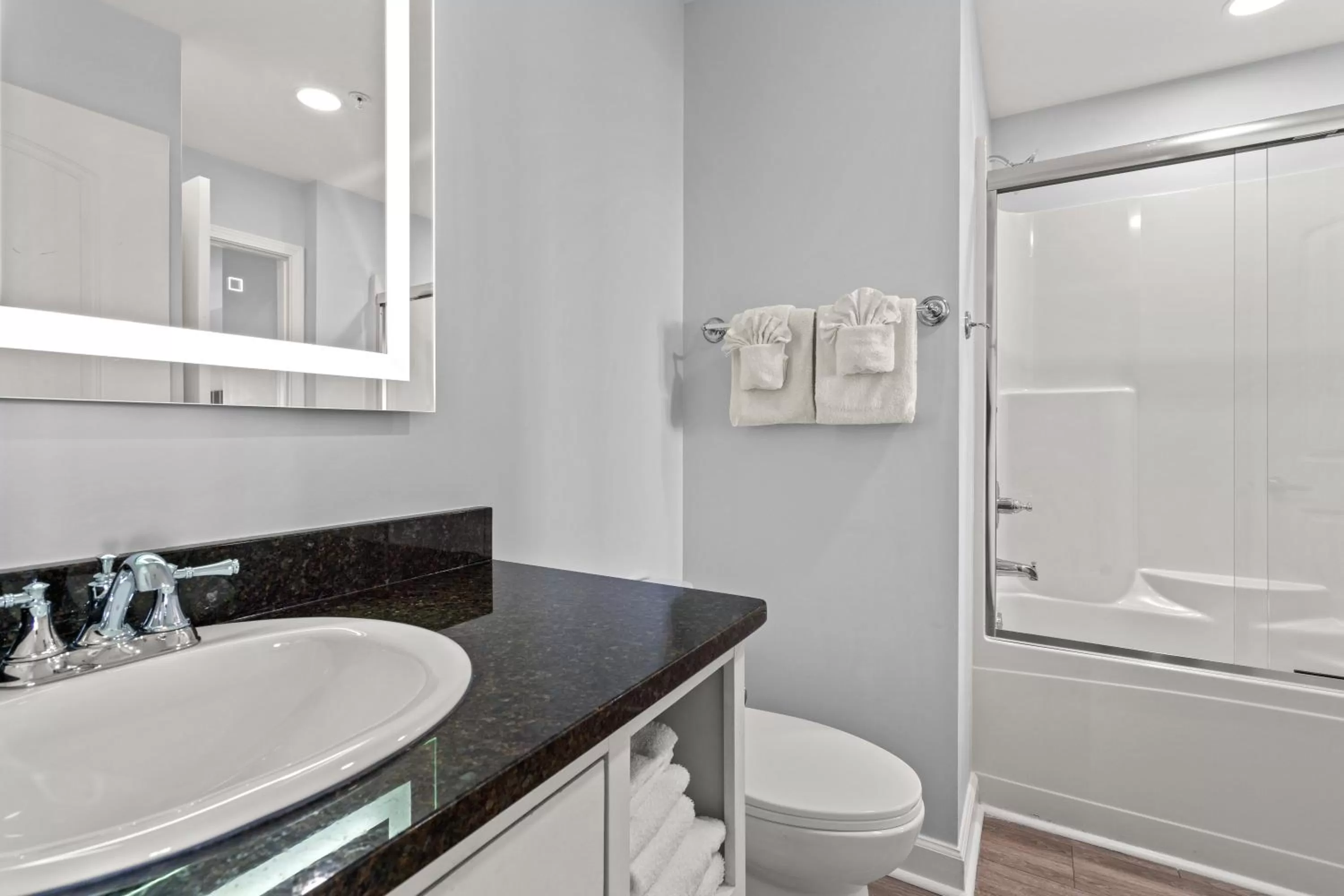 Bathroom in Ocean Escape Condos