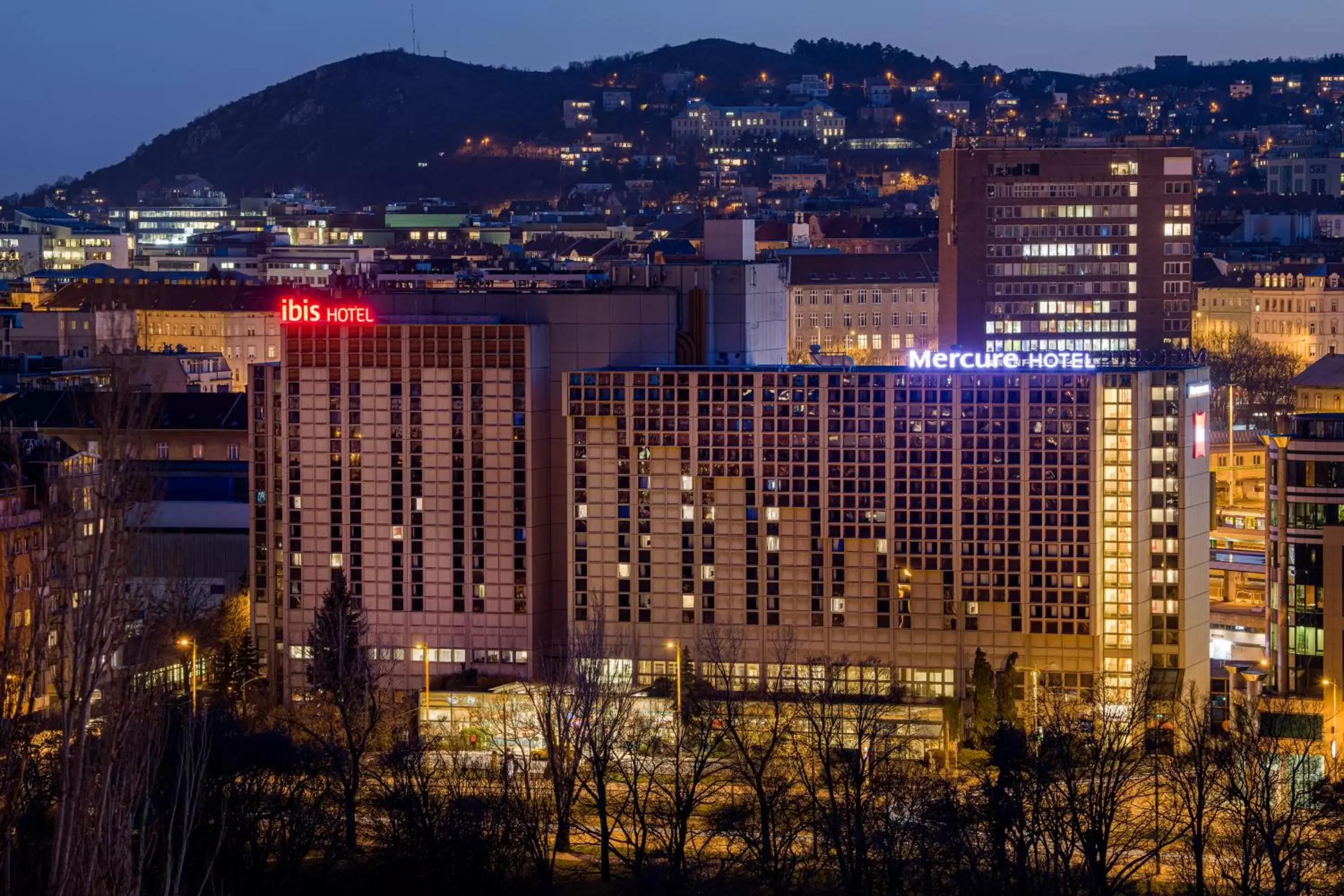 Facade/entrance, Bird's-eye View in ibis Budapest Castle Hill