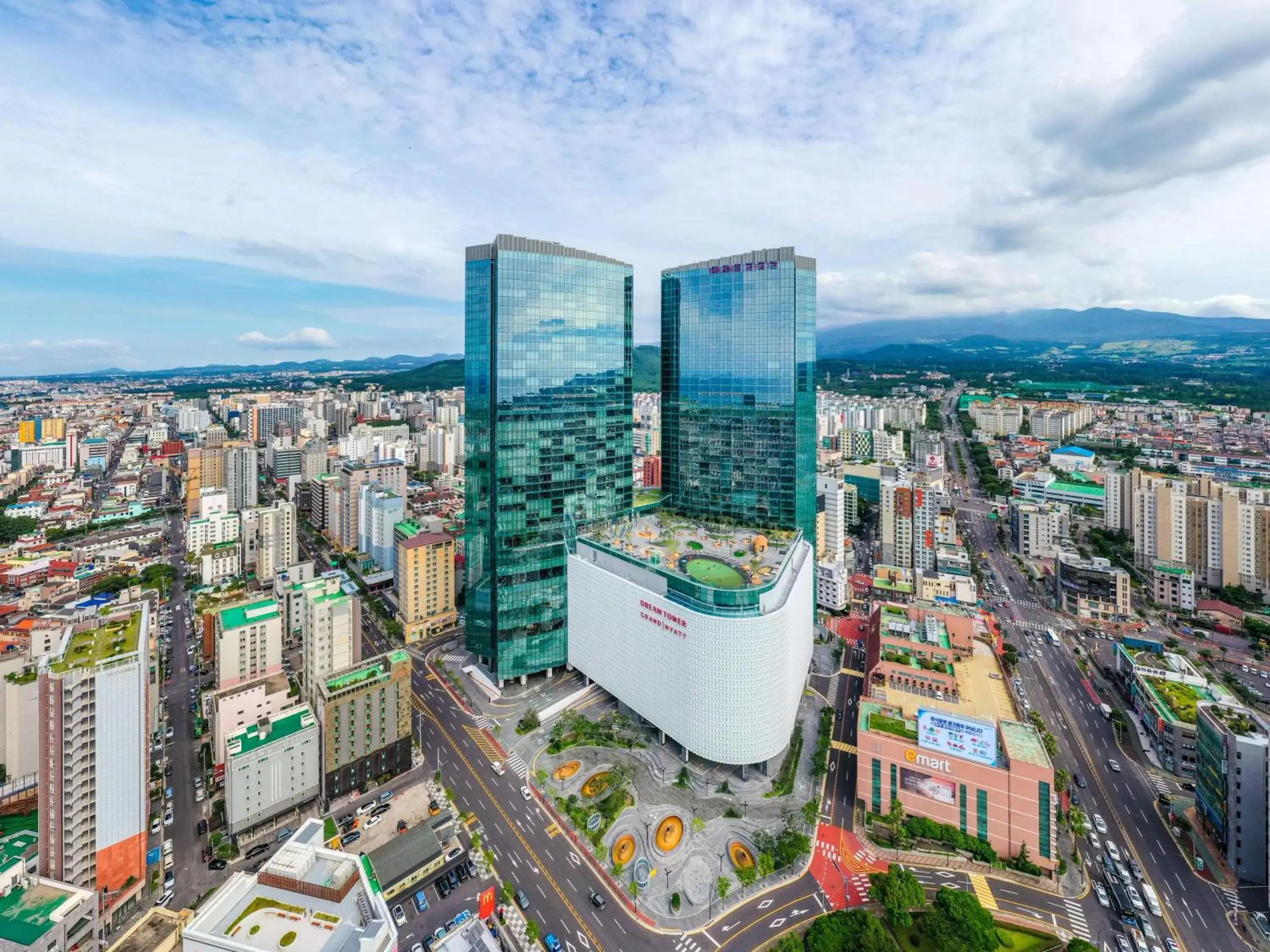 Property building, Bird's-eye View in Grand Hyatt Jeju