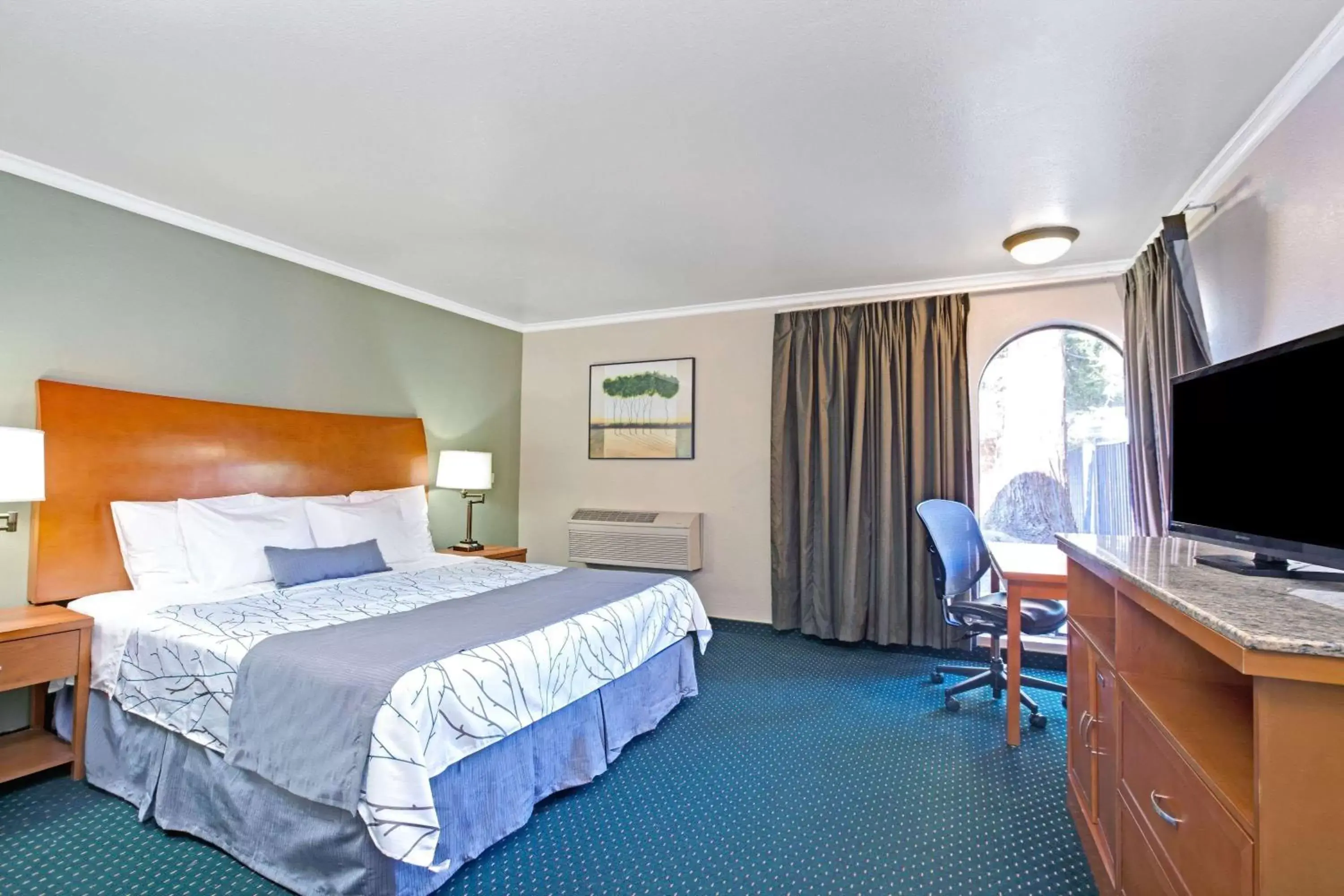 Photo of the whole room, Bed in Days Inn by Wyndham San Jose Convention Center