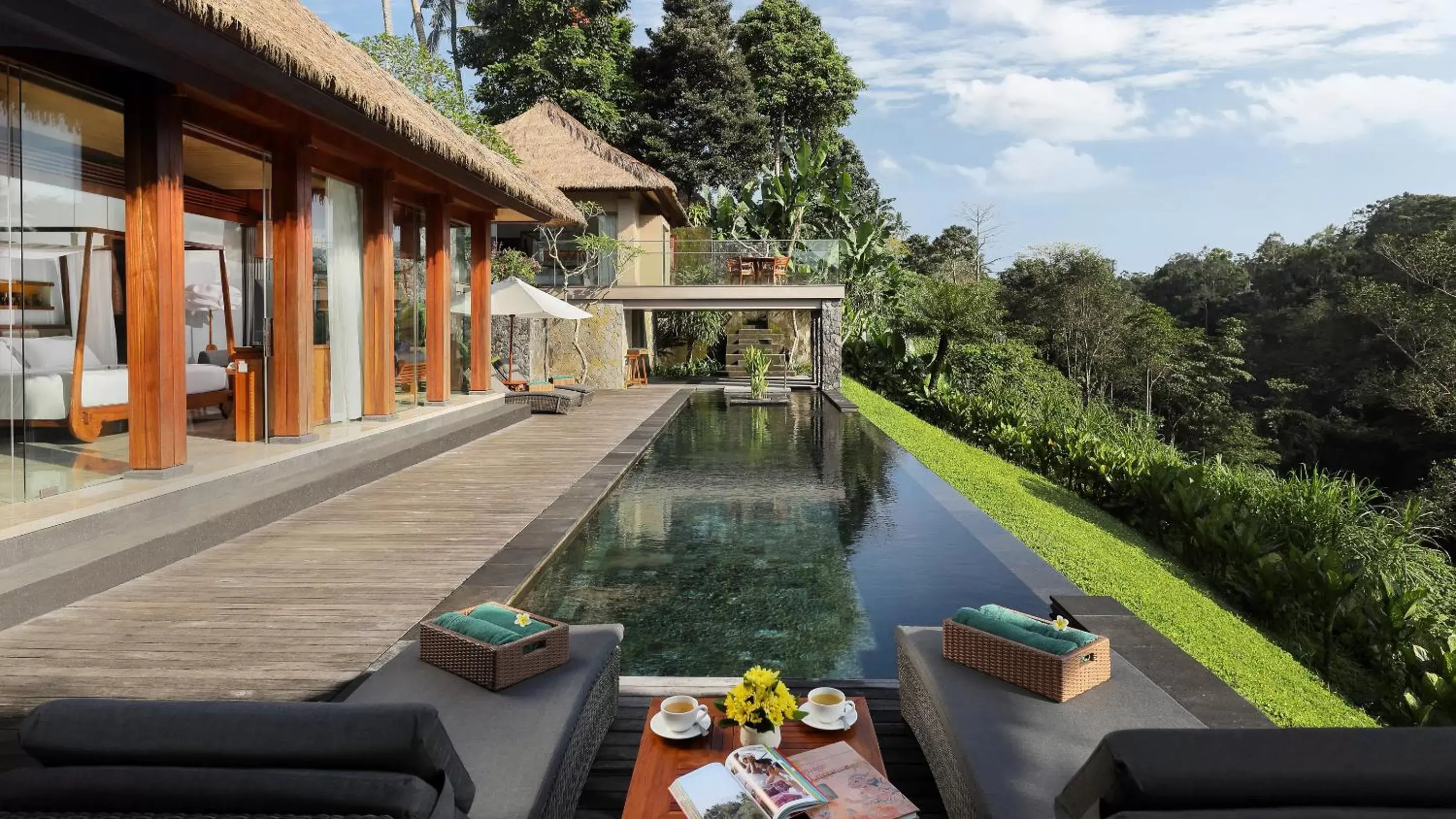 View (from property/room), Swimming Pool in Maya Ubud Resort & Spa