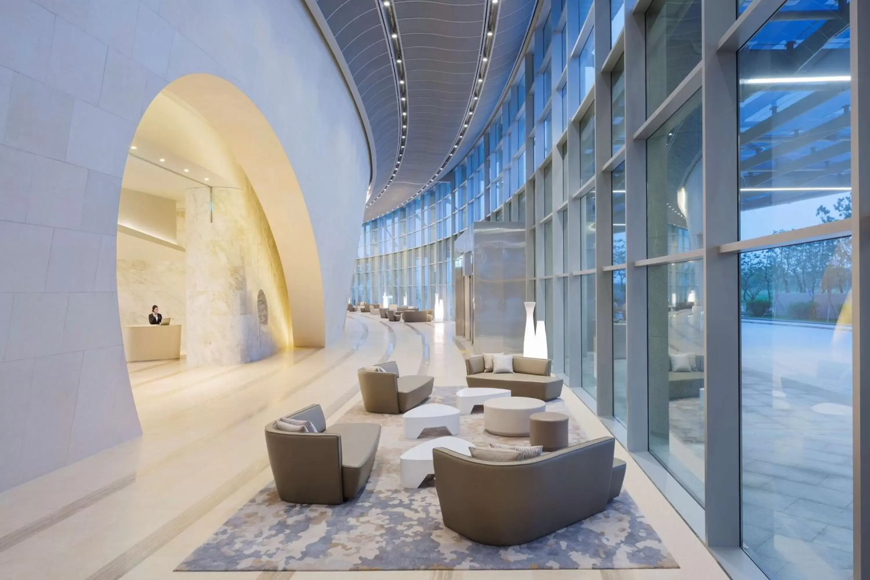 Lobby or reception in Grand Hyatt Incheon
