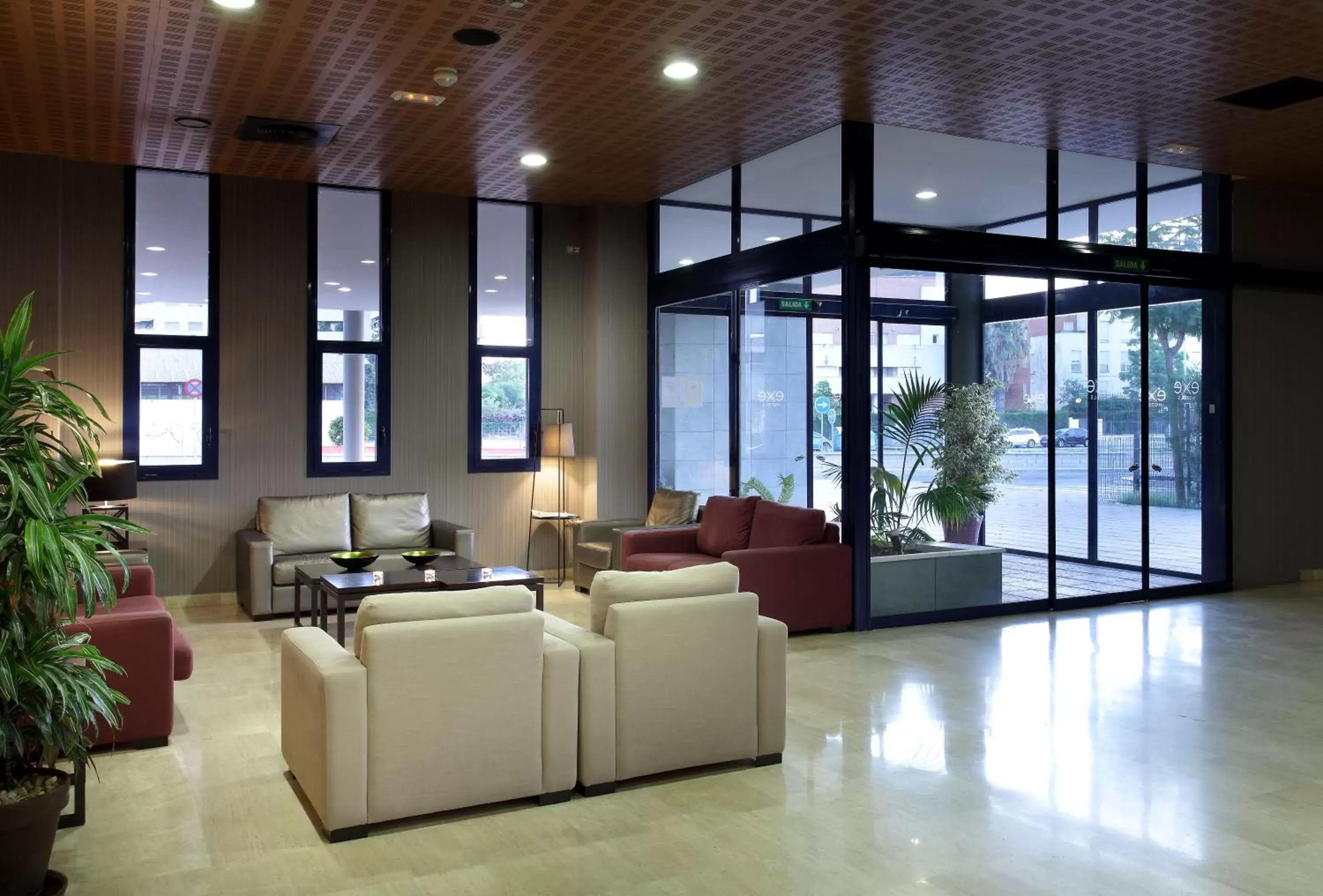 Lobby or reception in Exe Sevilla Palmera Lobby or reception in Exe Sevilla Palmera