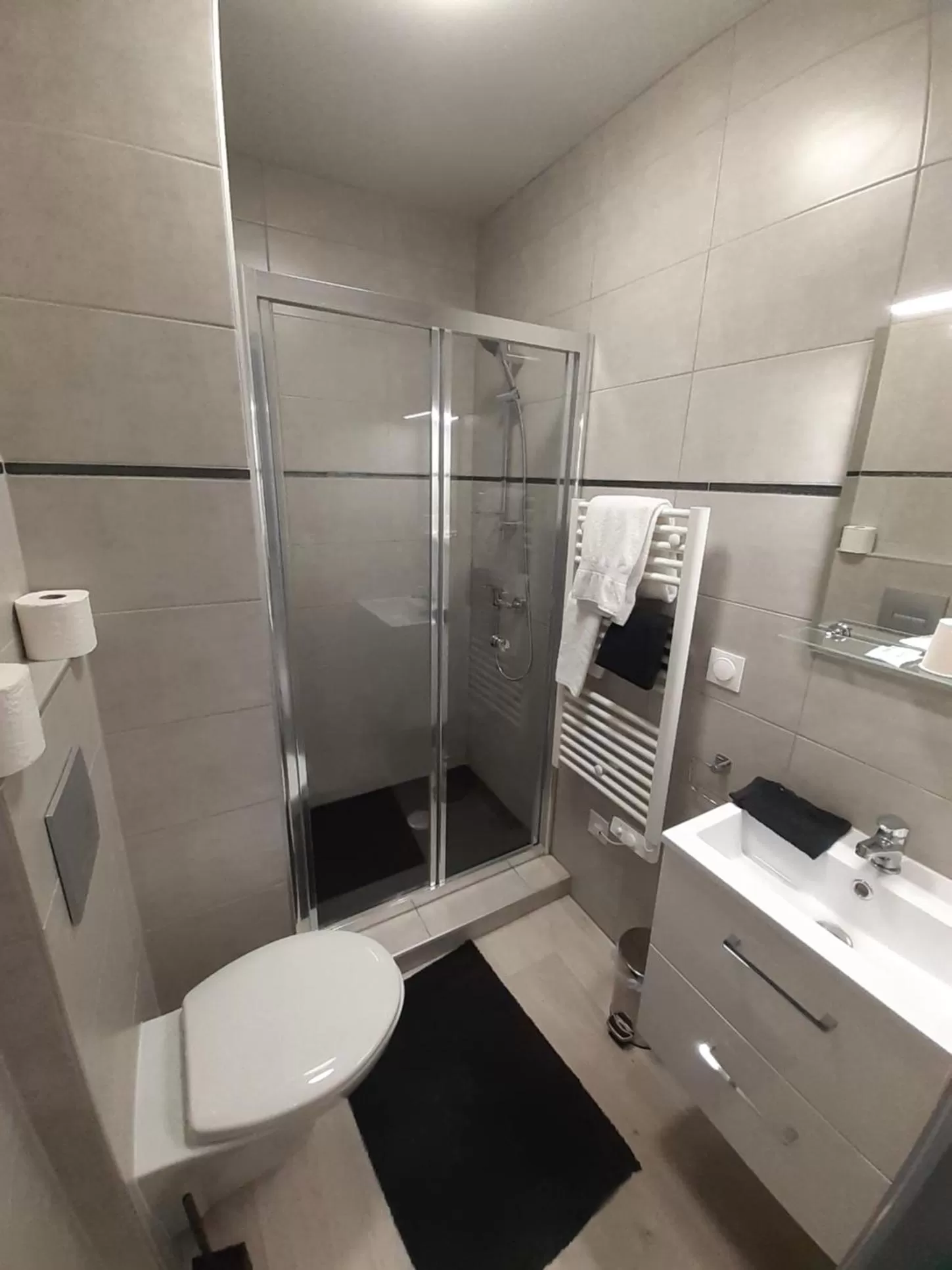 Bathroom in Les appartements du Saint Hubert