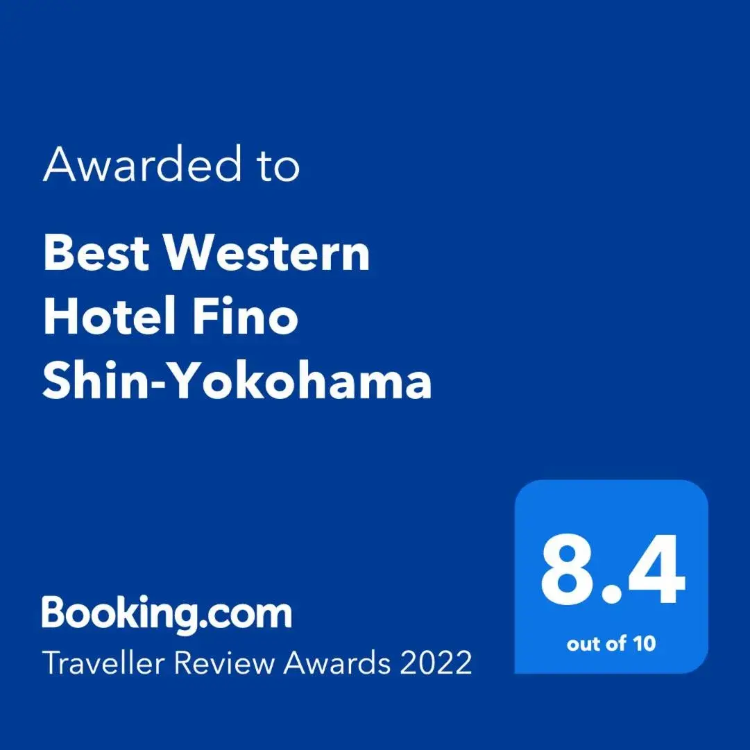 Logo/Certificate/Sign, Logo/Certificate/Sign/Award in Best Western Hotel Fino Shin-Yokohama