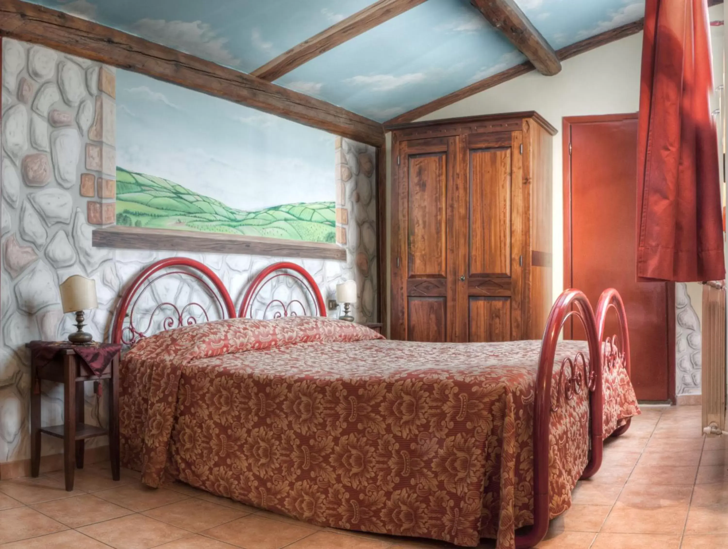 Bed in Hotel Masaccio