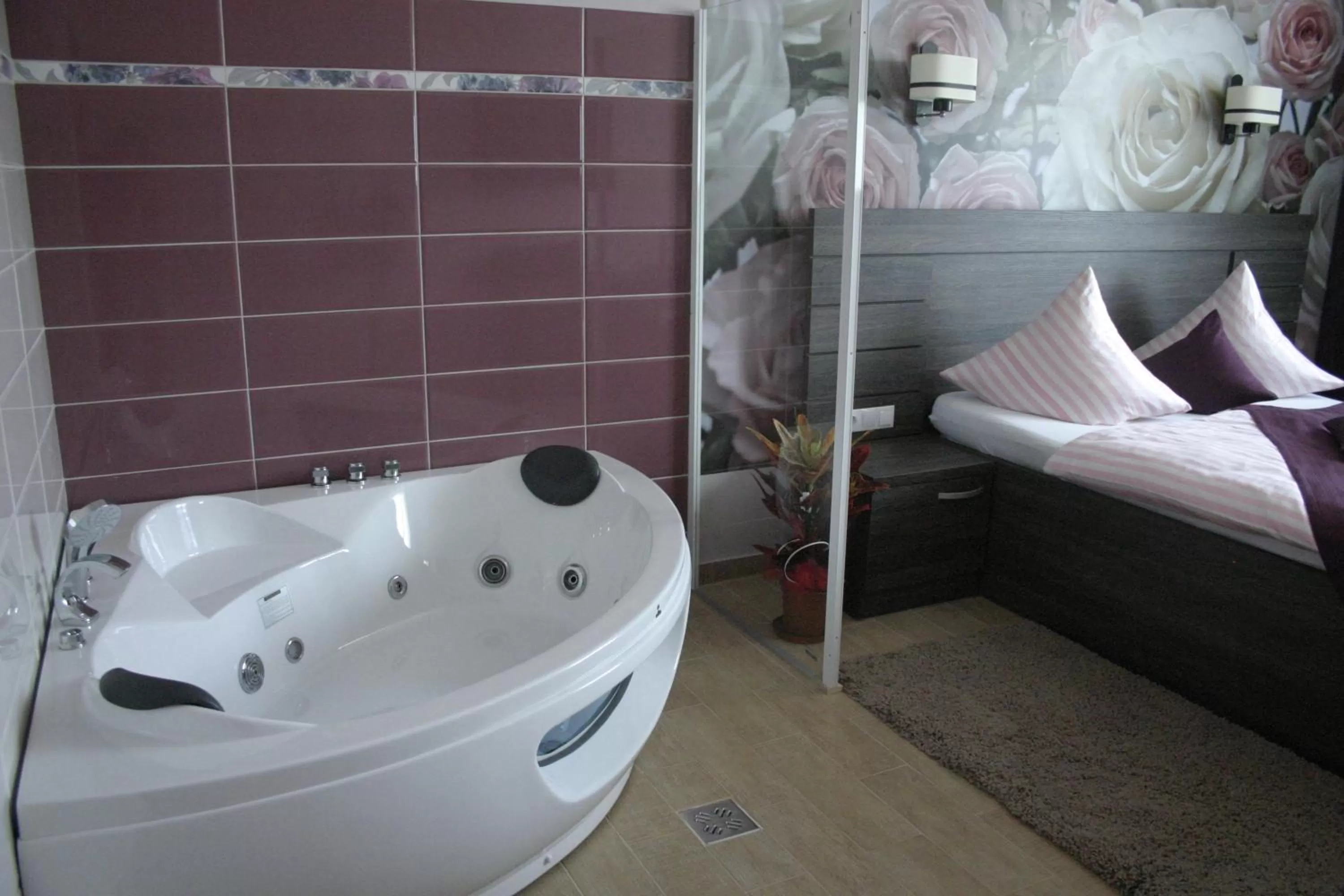 Hot Tub in Hotel Sheriff