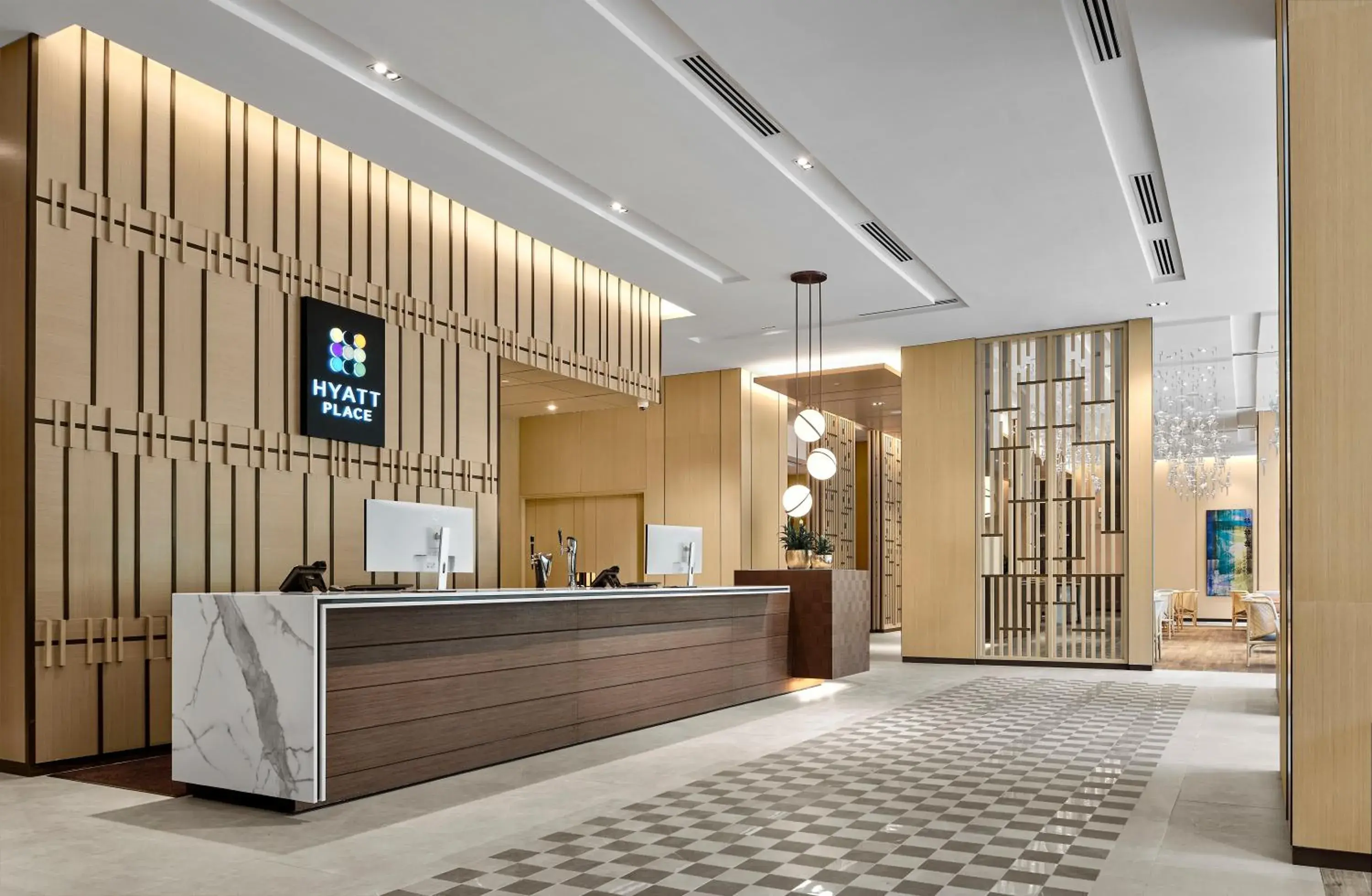 Property building, Lobby/Reception in Hyatt Place Johor Bahru Paradigm Mall