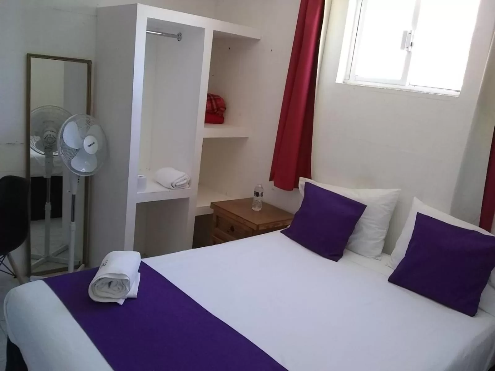 Bed in Hotel Posada Laura