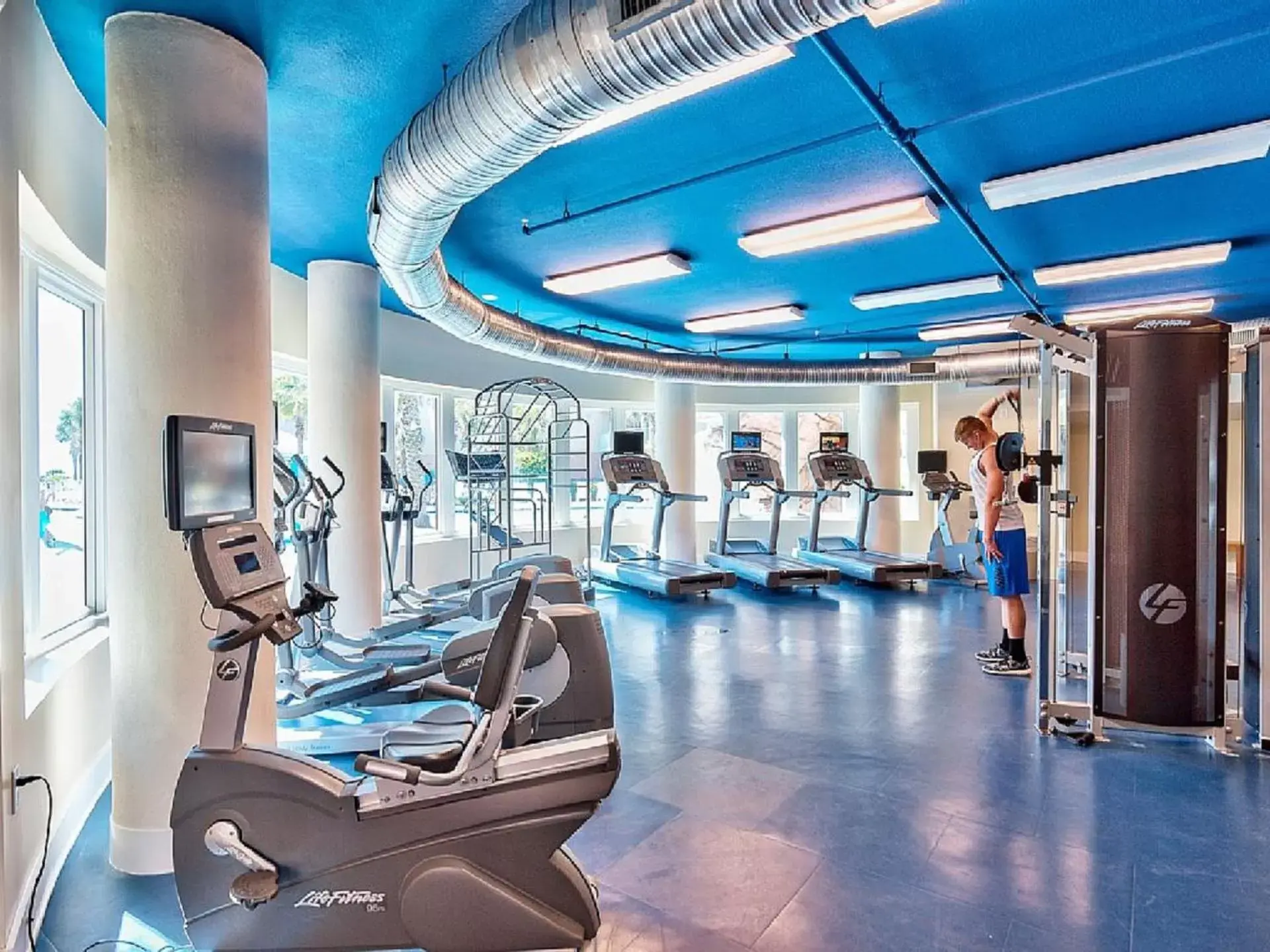 Property building, Fitness Center/Facilities in Waterscape Resort by Tufan