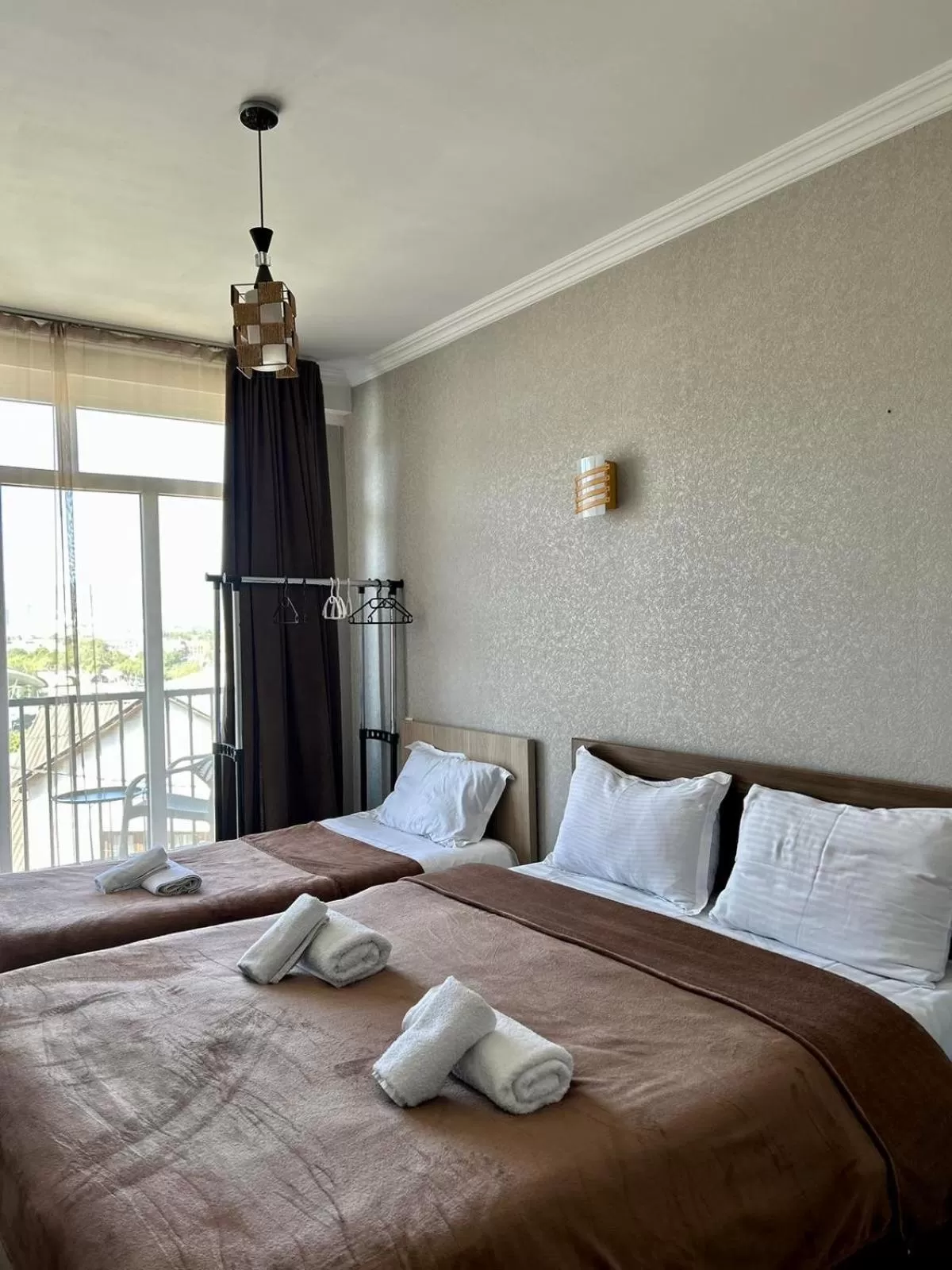 Bed in Hotel Marioni