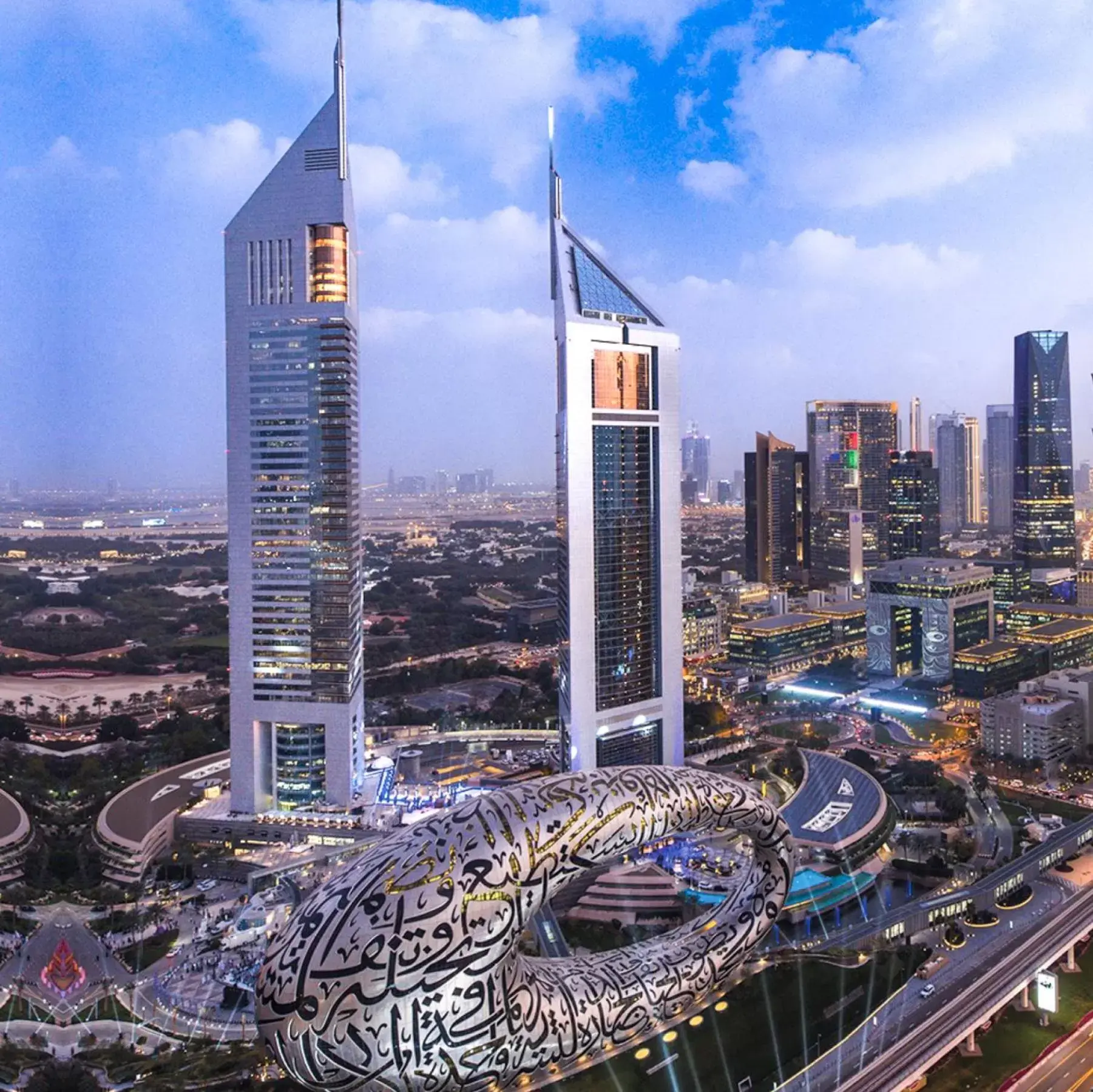 Property building in Jumeirah Emirates Towers