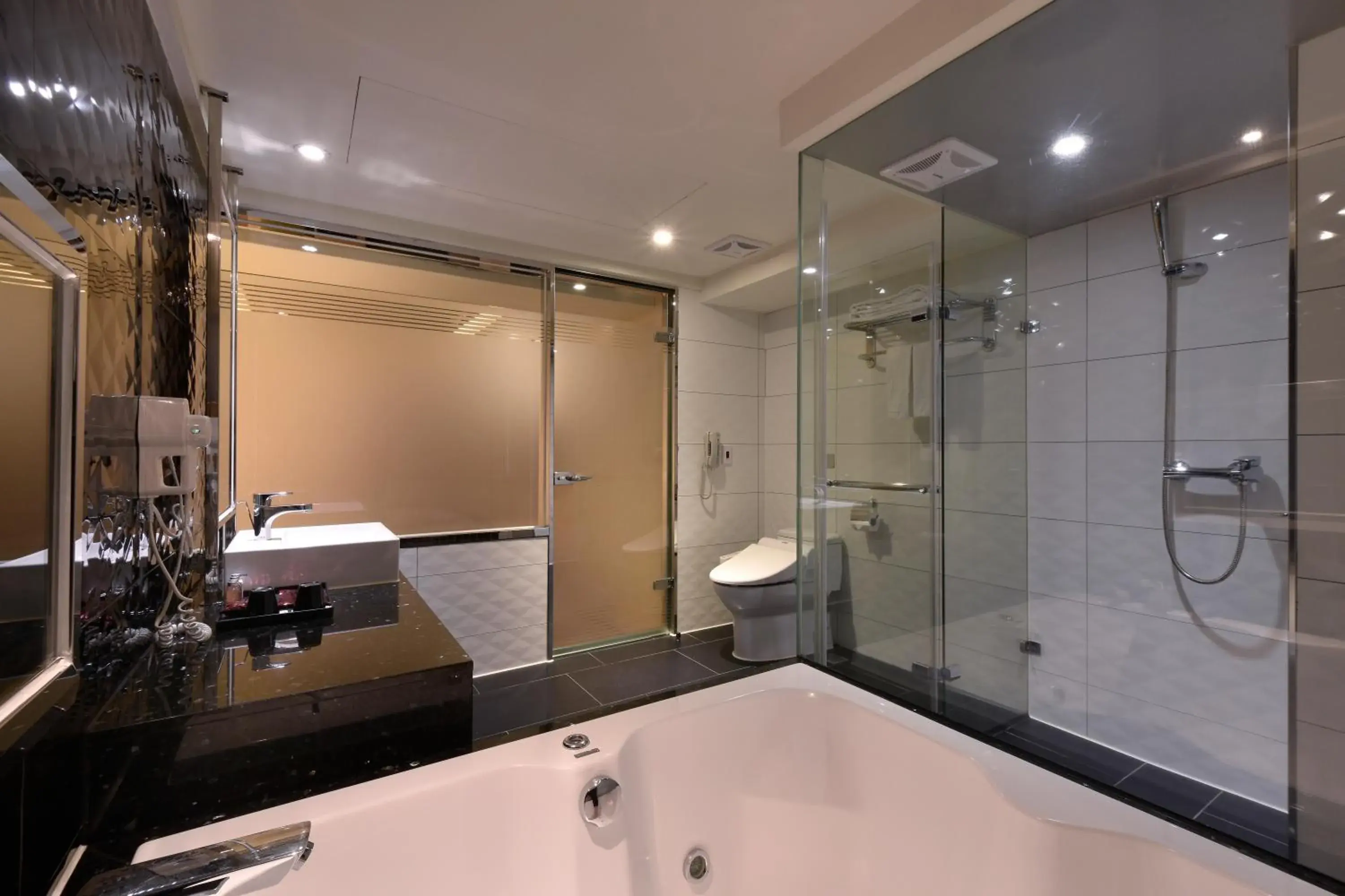 Bathroom in V One Hotel