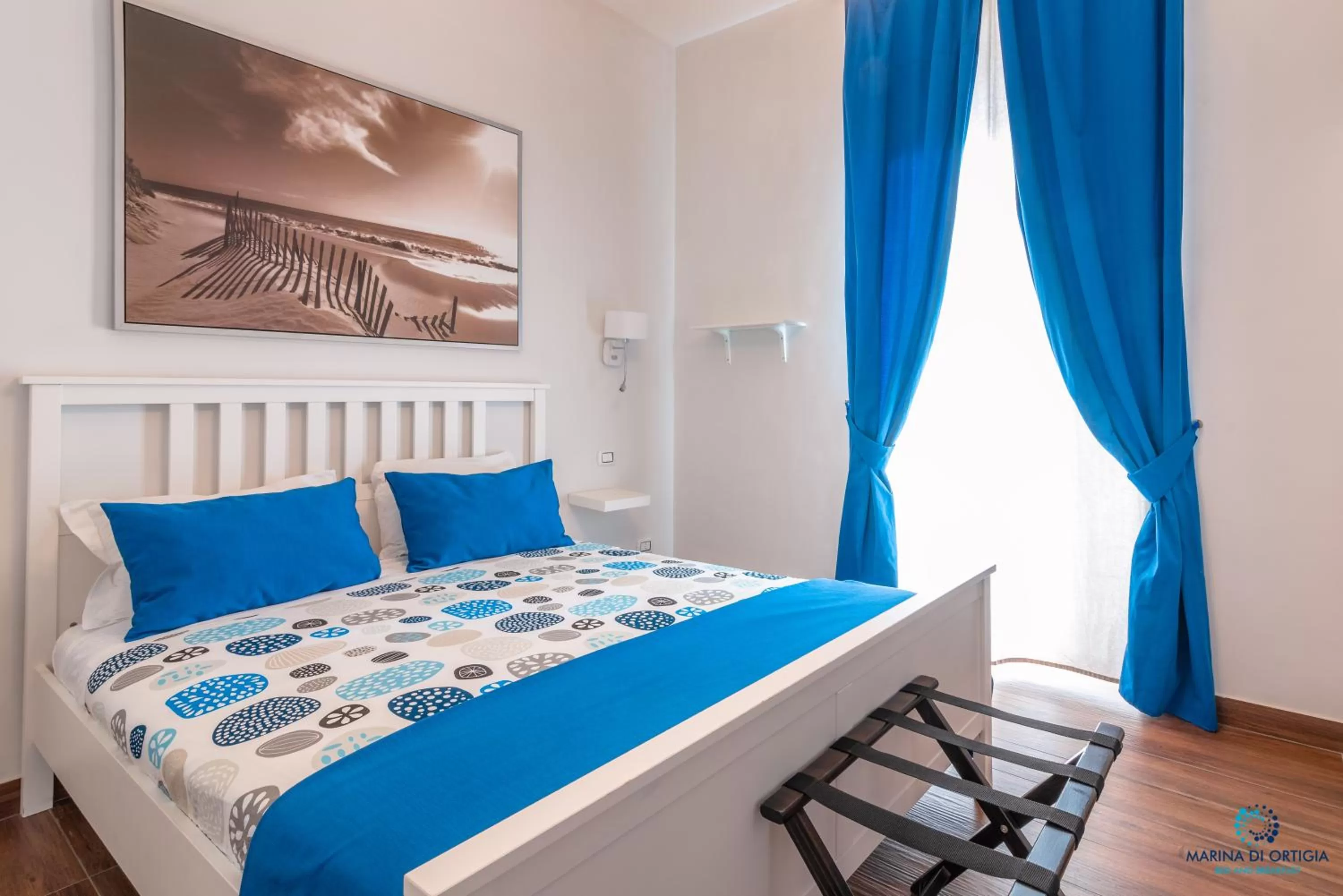 Bed in B&B Marina di Ortigia