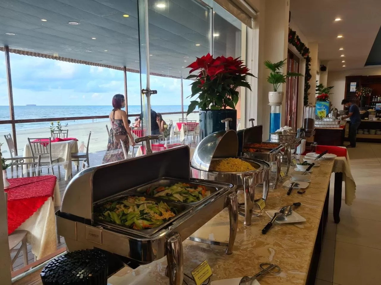 Breakfast in Hai Duong Intourco Resort, Vung Tau