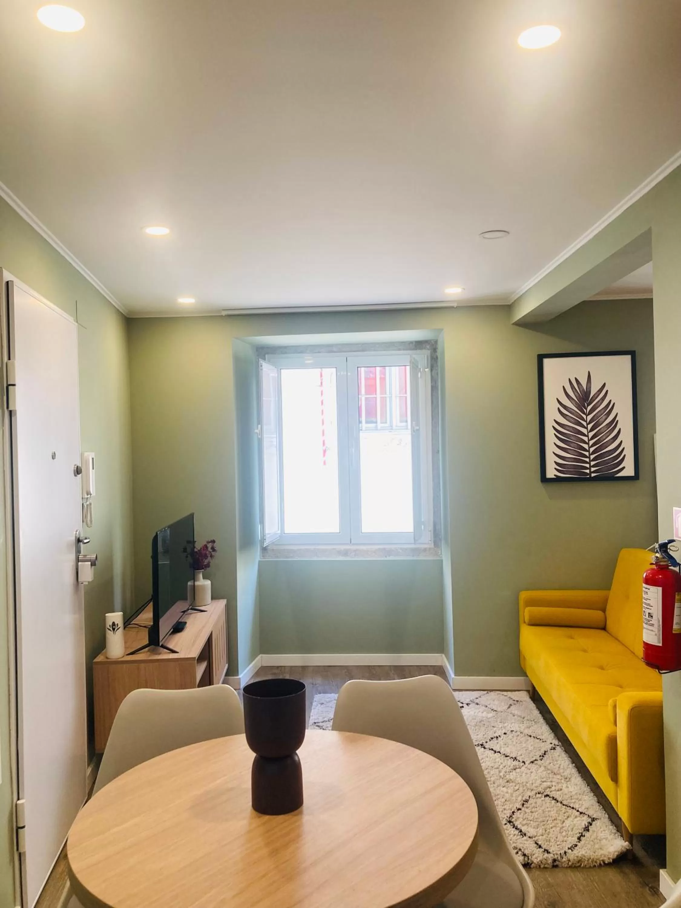 Seating Area in Loios Studios and Apartments