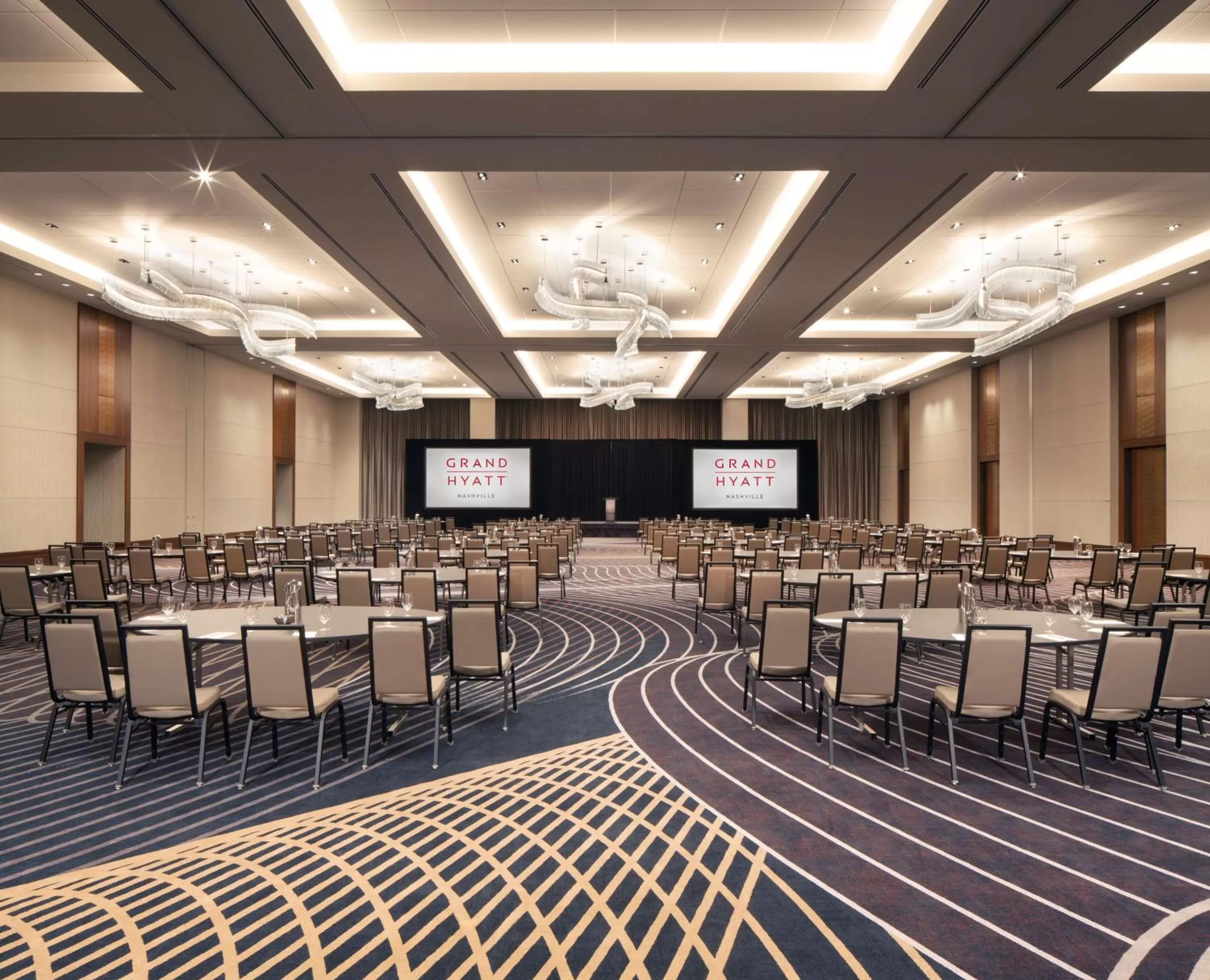 On site in Grand Hyatt Nashville