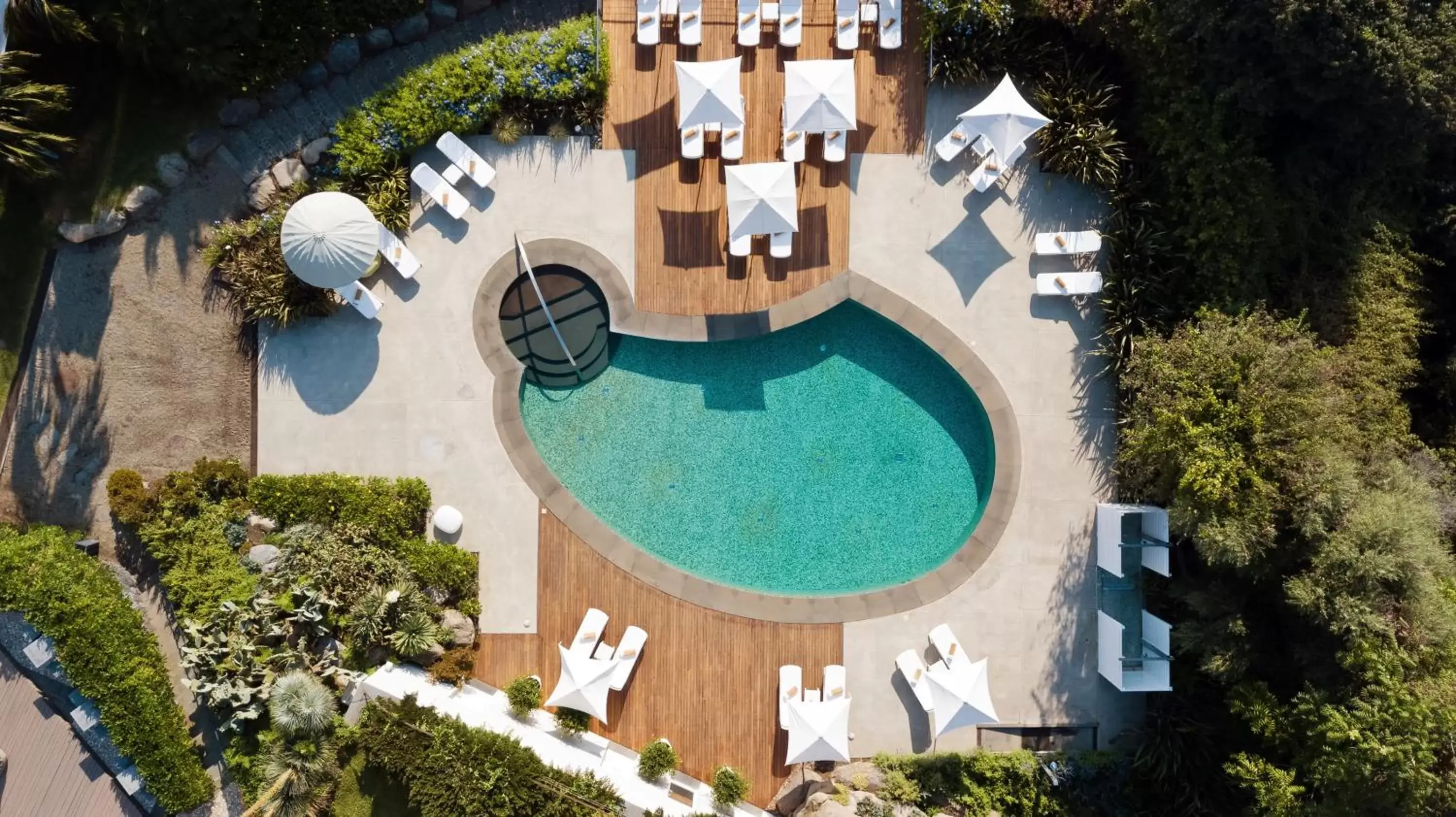 Pool View in Donna Carmela Resort & Lodges