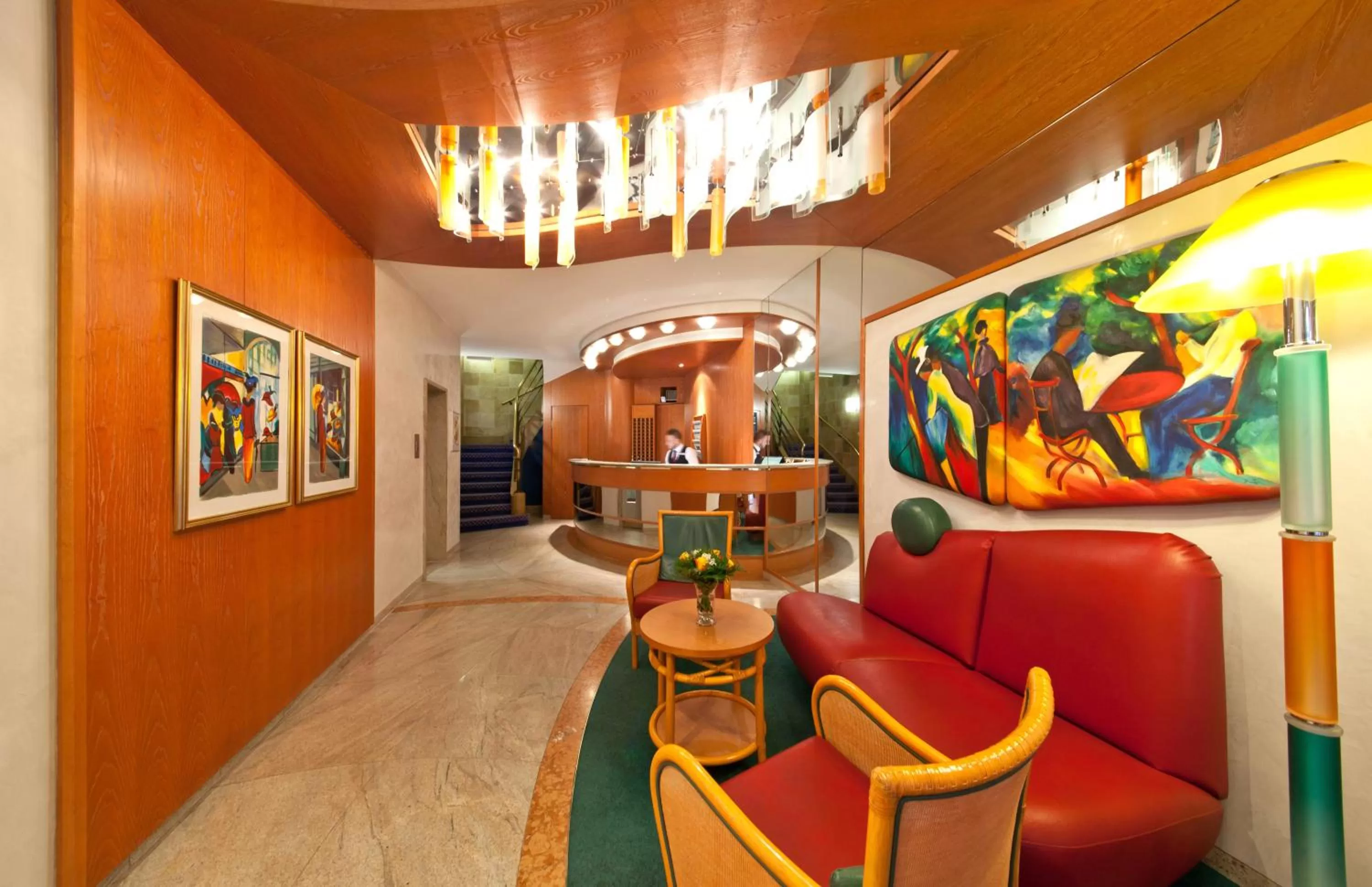 Lobby or reception in Hotel Boulevard