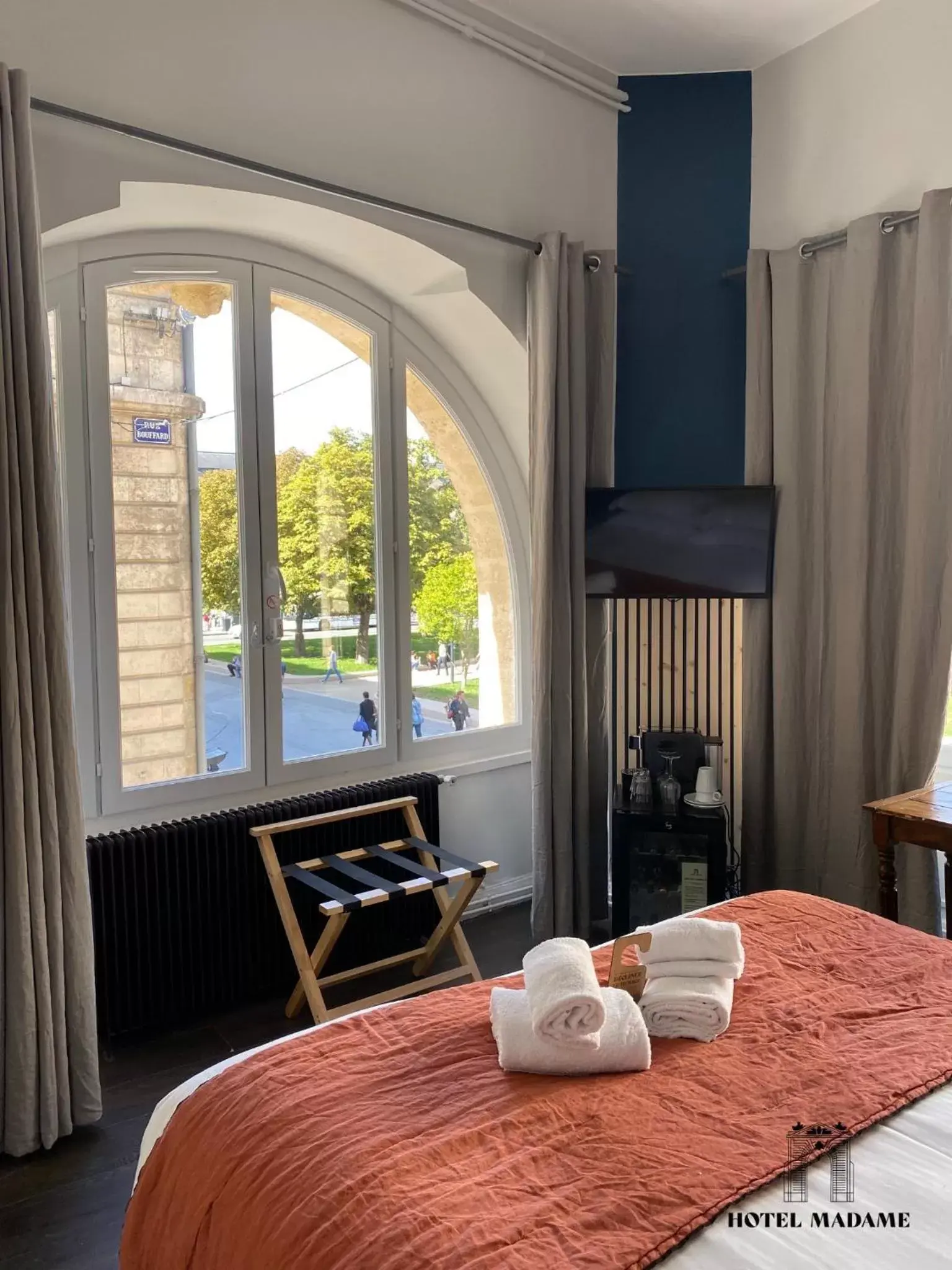 Bedroom in Hôtel Madame